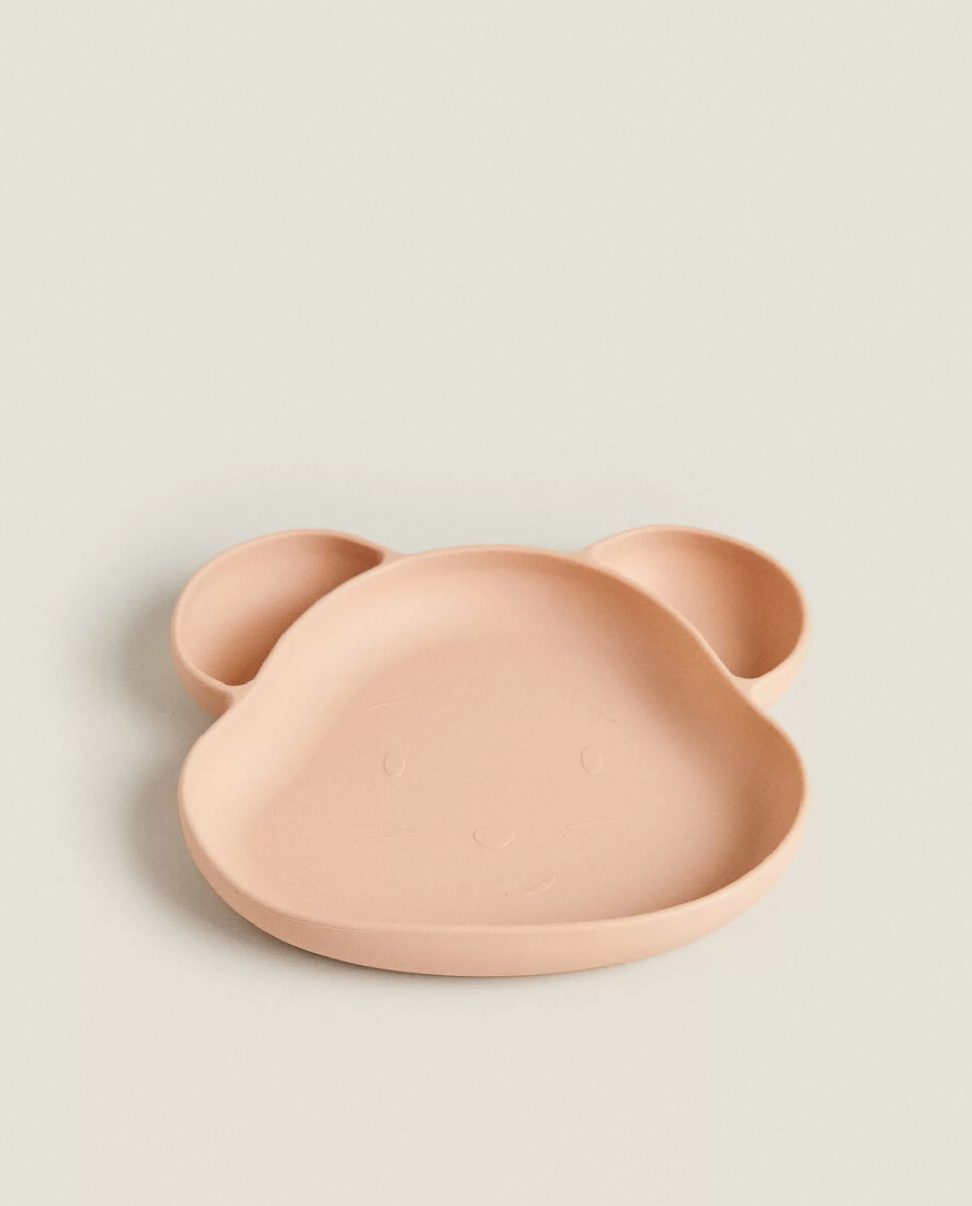ZARA Home Mouse Silicone Plate Pink Best Sale