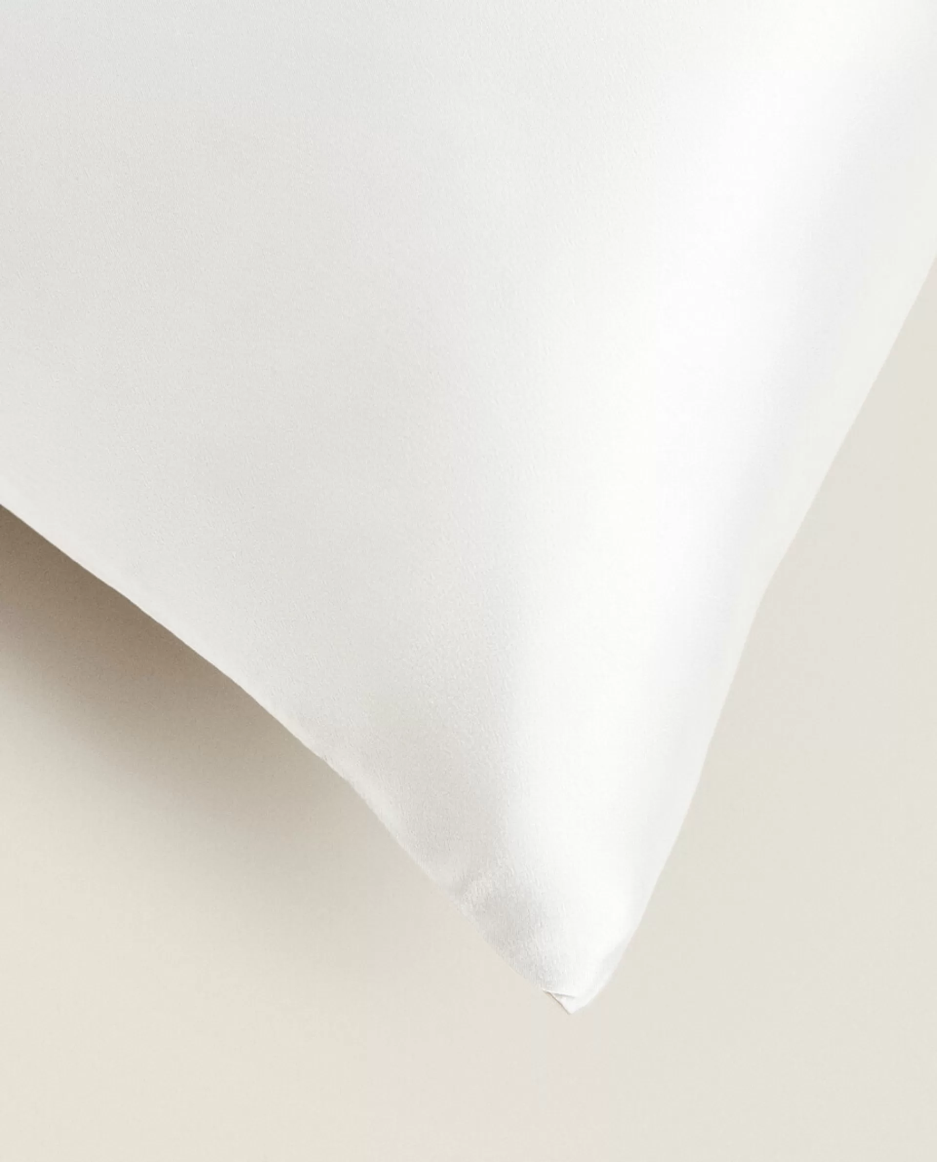 ZARA Home 100% Mulberry Silk Pillowcase Oyster White Store