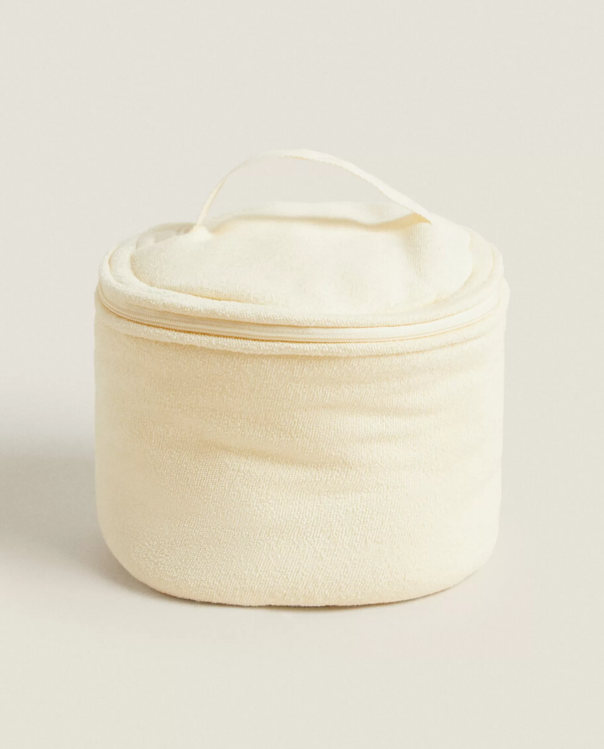 ZARA Home Muslin Toiletry Bag Yellow Store