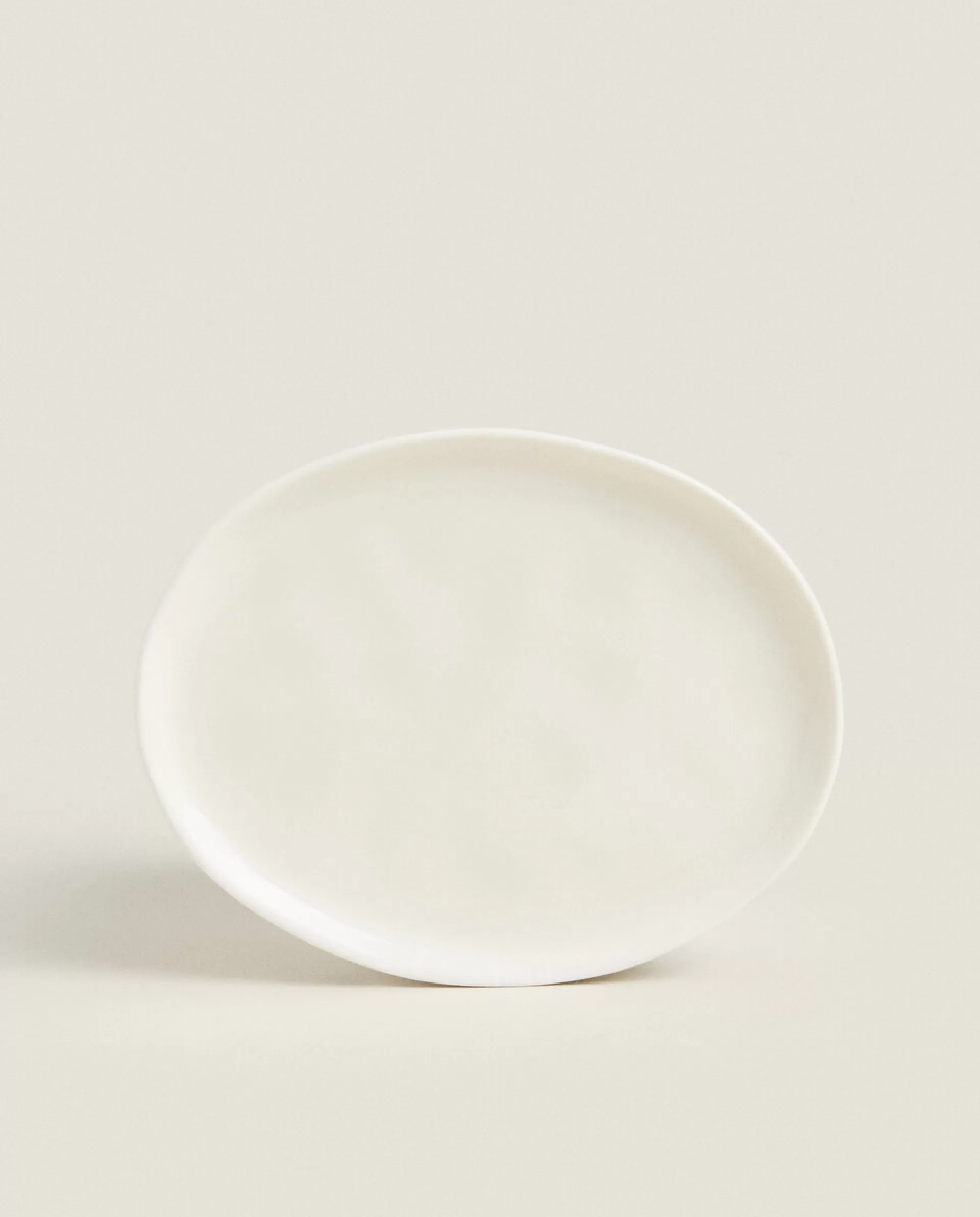 ZARA Home Oval Tray Cream Clearance