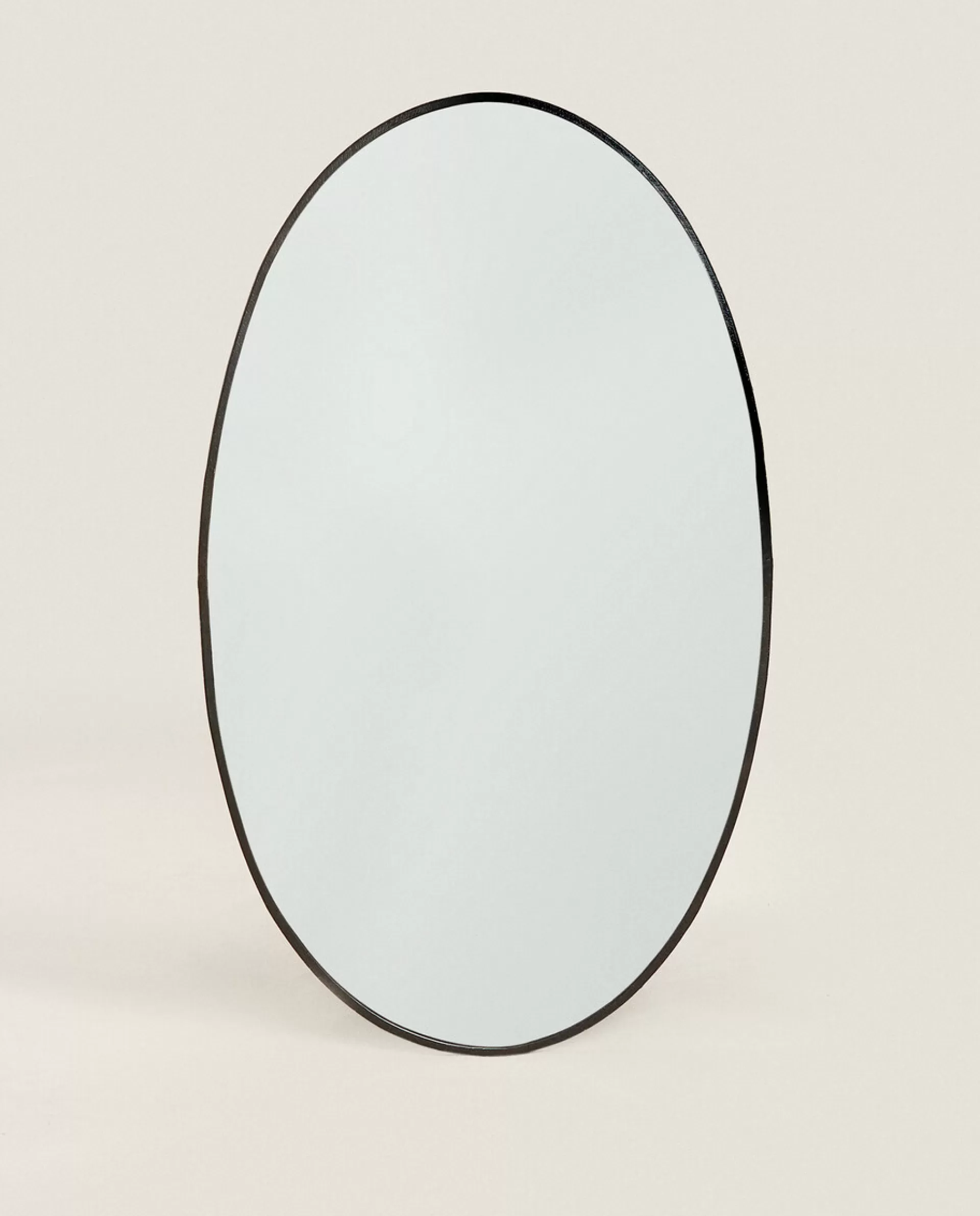ZARA Home Oval Wall Mirror Black Cheap