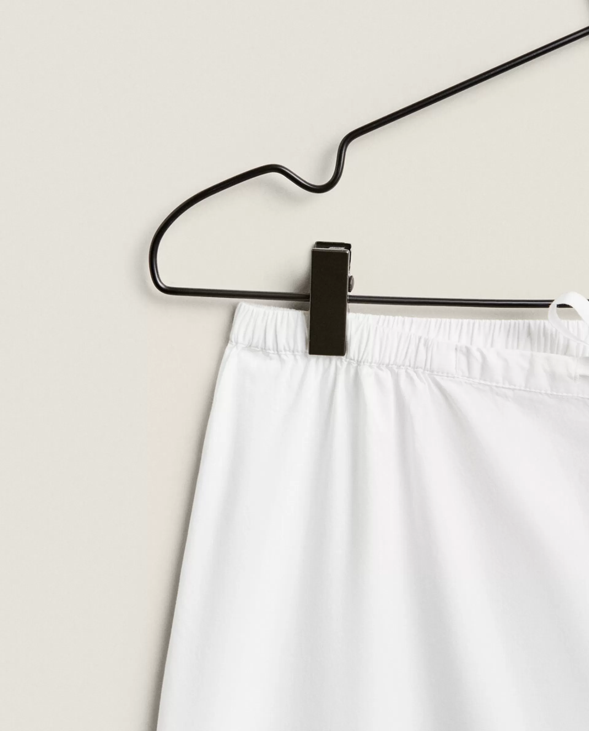 ZARA Home Pants With Lace Trim Hems White Shop
