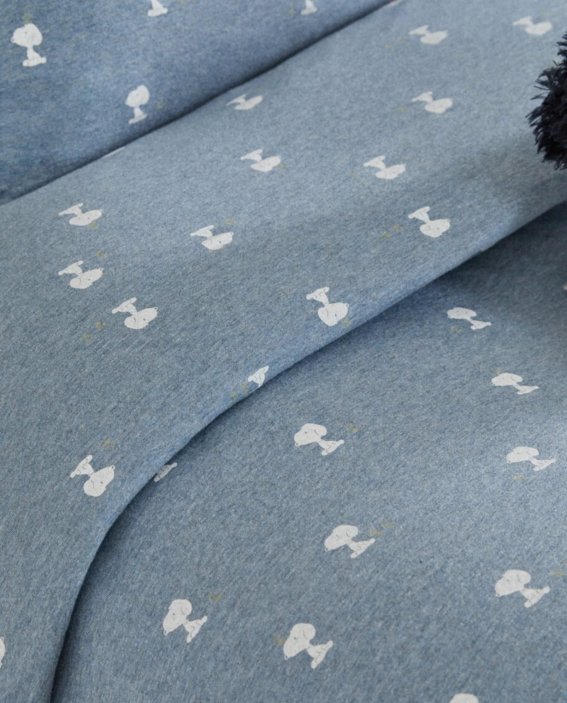 ZARA Home Peanuts™ Cotton Jersey Duvet Cover Blue Cheap