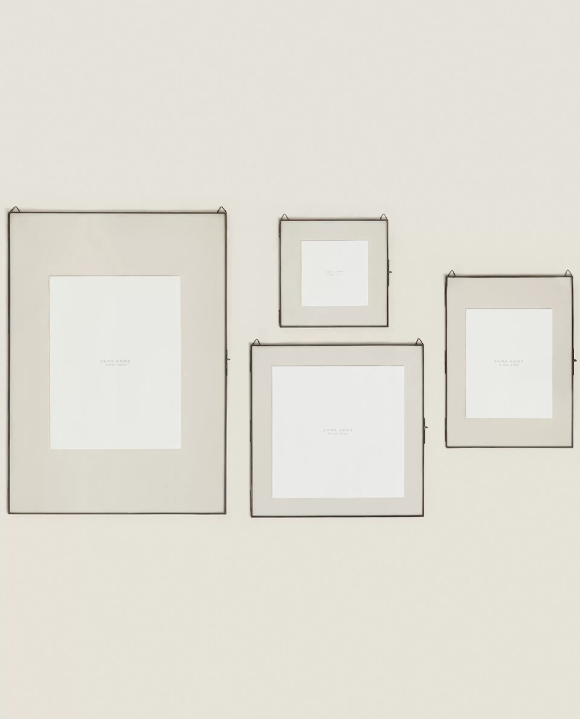 ZARA Home Photo Frame With Trim Black Fashion