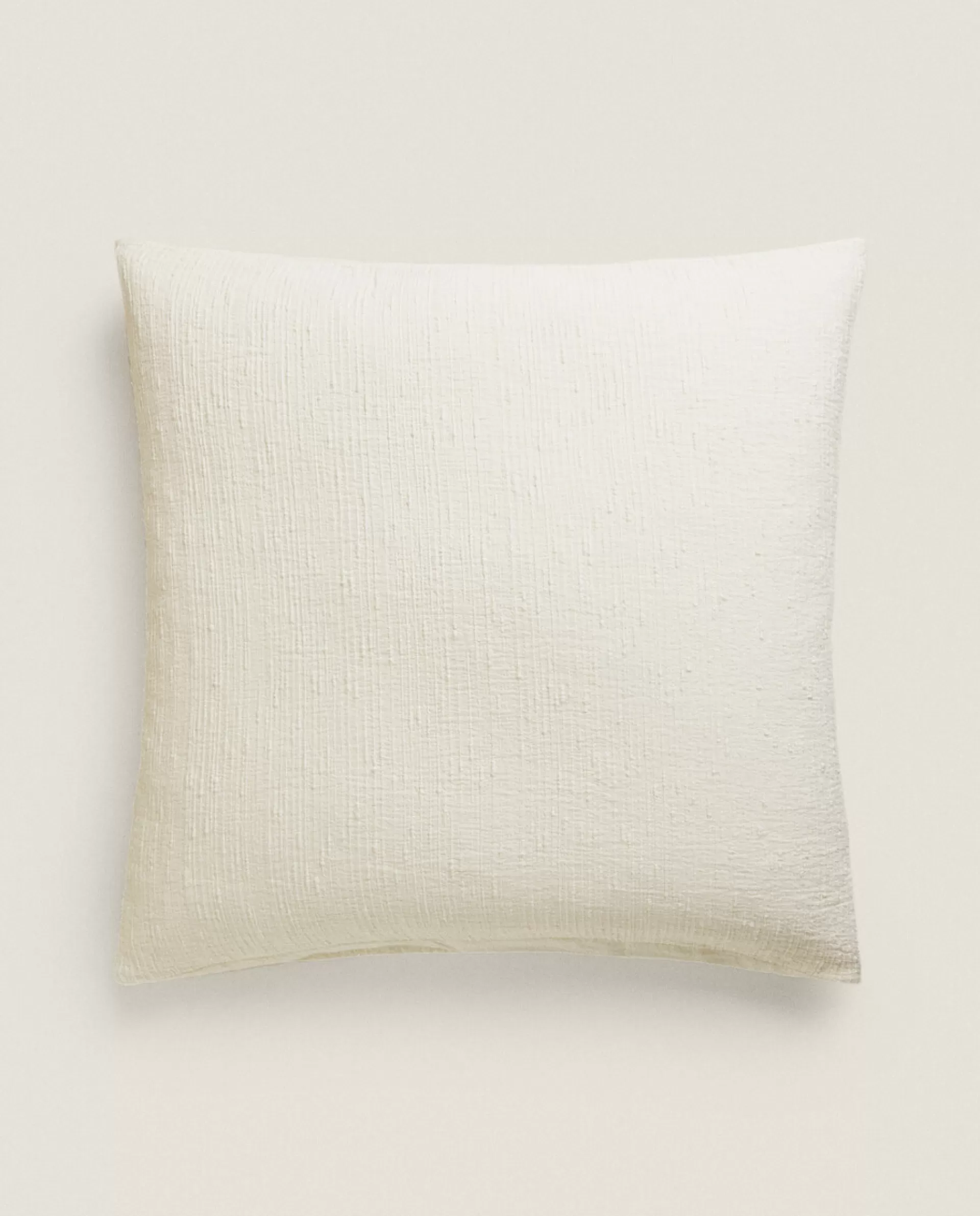 ZARA Home Pillowcase With Bedspread Quilt Effect Cream Shop