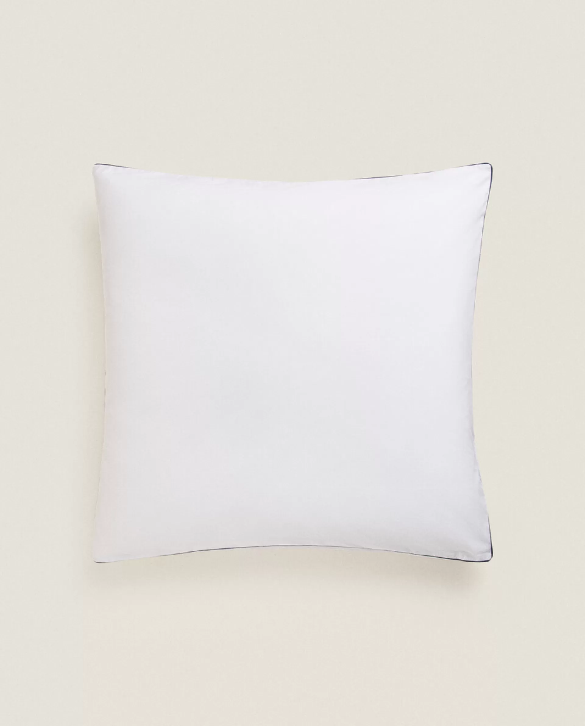 ZARA Home Pillowcase With Piping Blue New