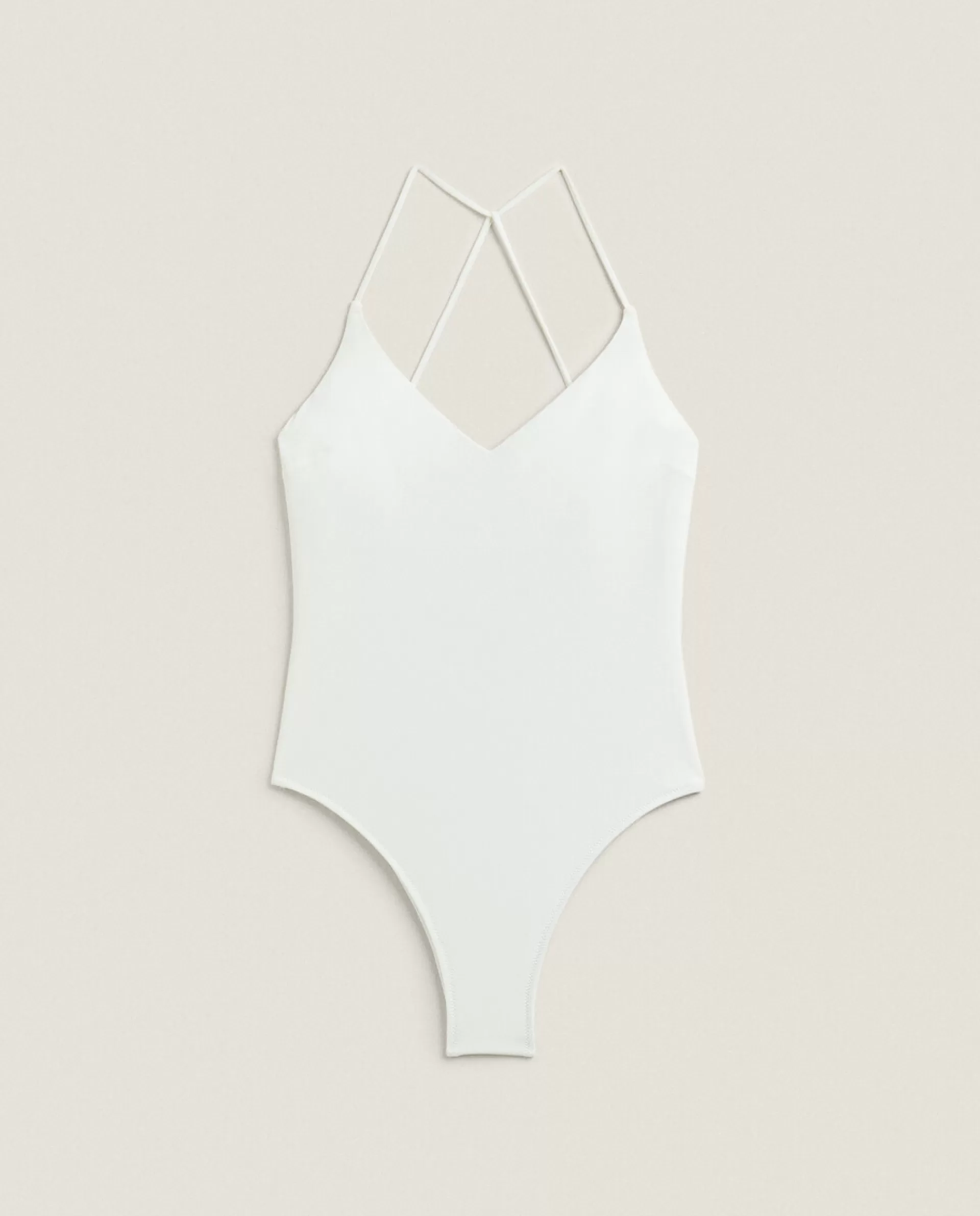 ZARA Home Plain Swimsuit Cream Sale