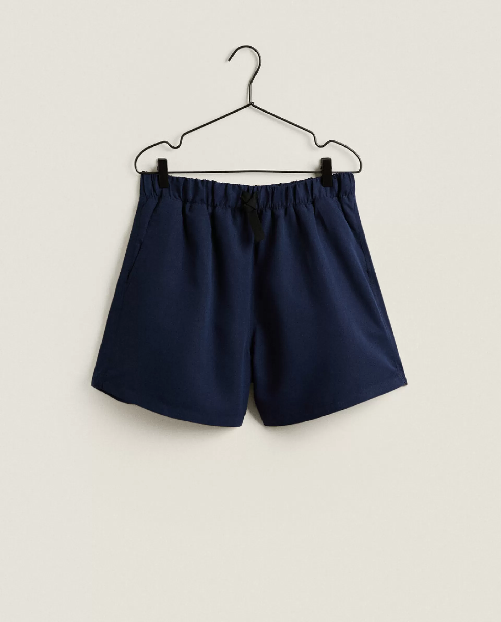 ZARA Home Plain Swimsuit Navy Online