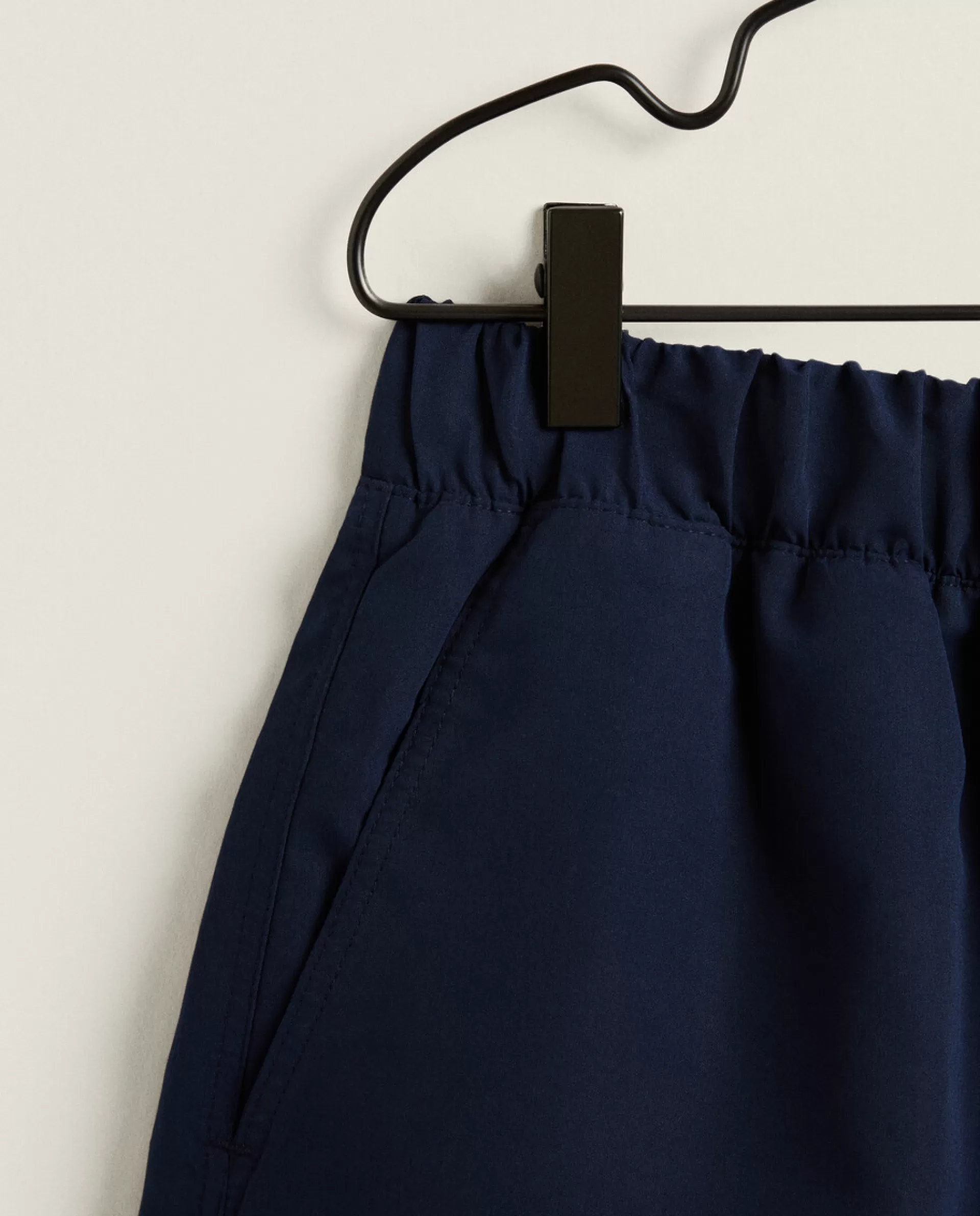 ZARA Home Plain Swimsuit Navy Online