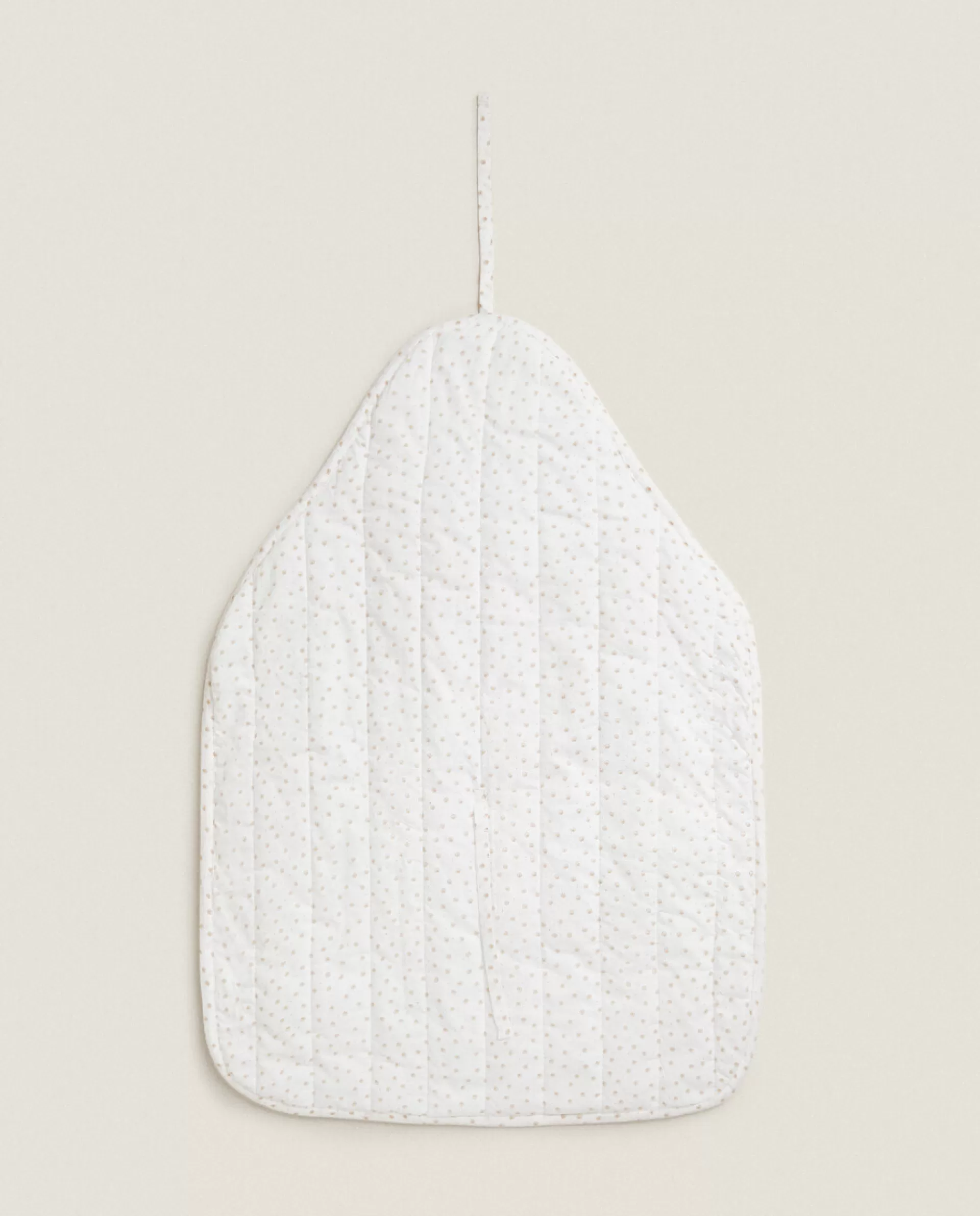 ZARA Home Polka Dot Cotton Changing Mat White Hot