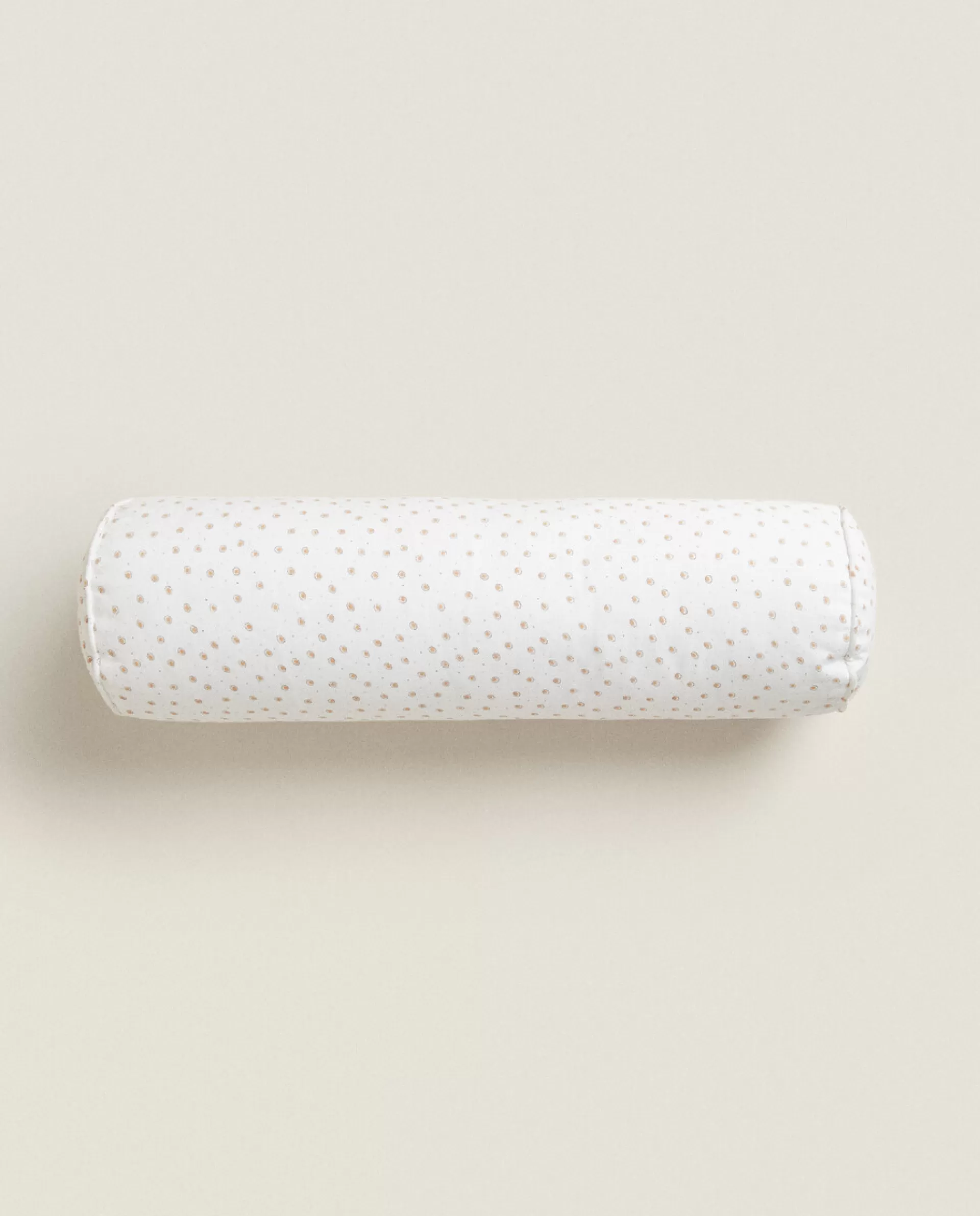 ZARA Home Printed Bolster Cushion White Online