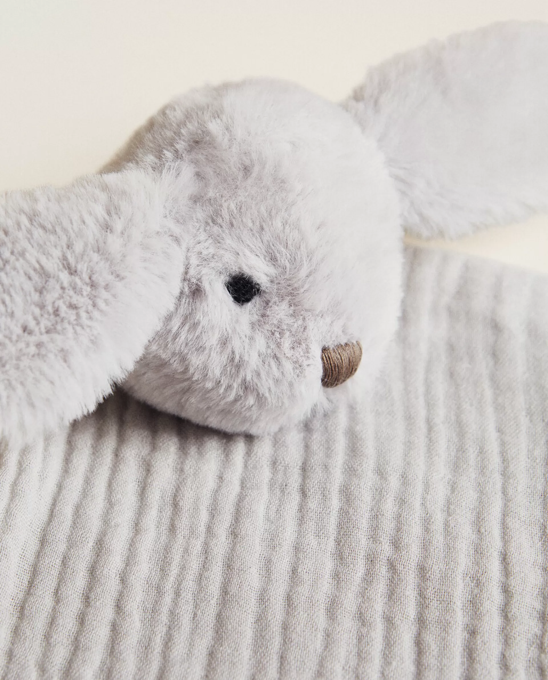 ZARA Home Rabbit Blanket Toy Grey Flash Sale