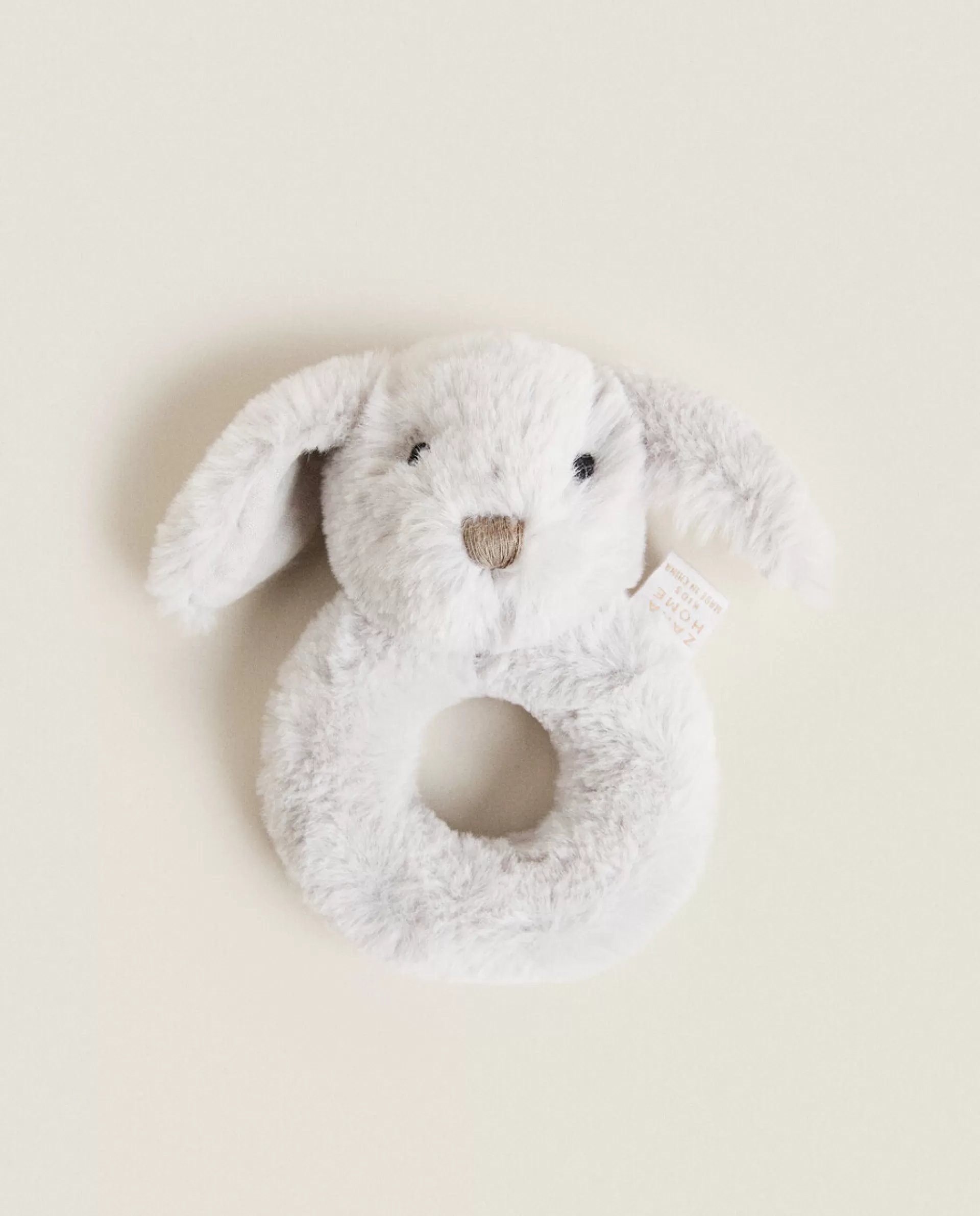 ZARA Home Rabbit Rattle Grey Flash Sale