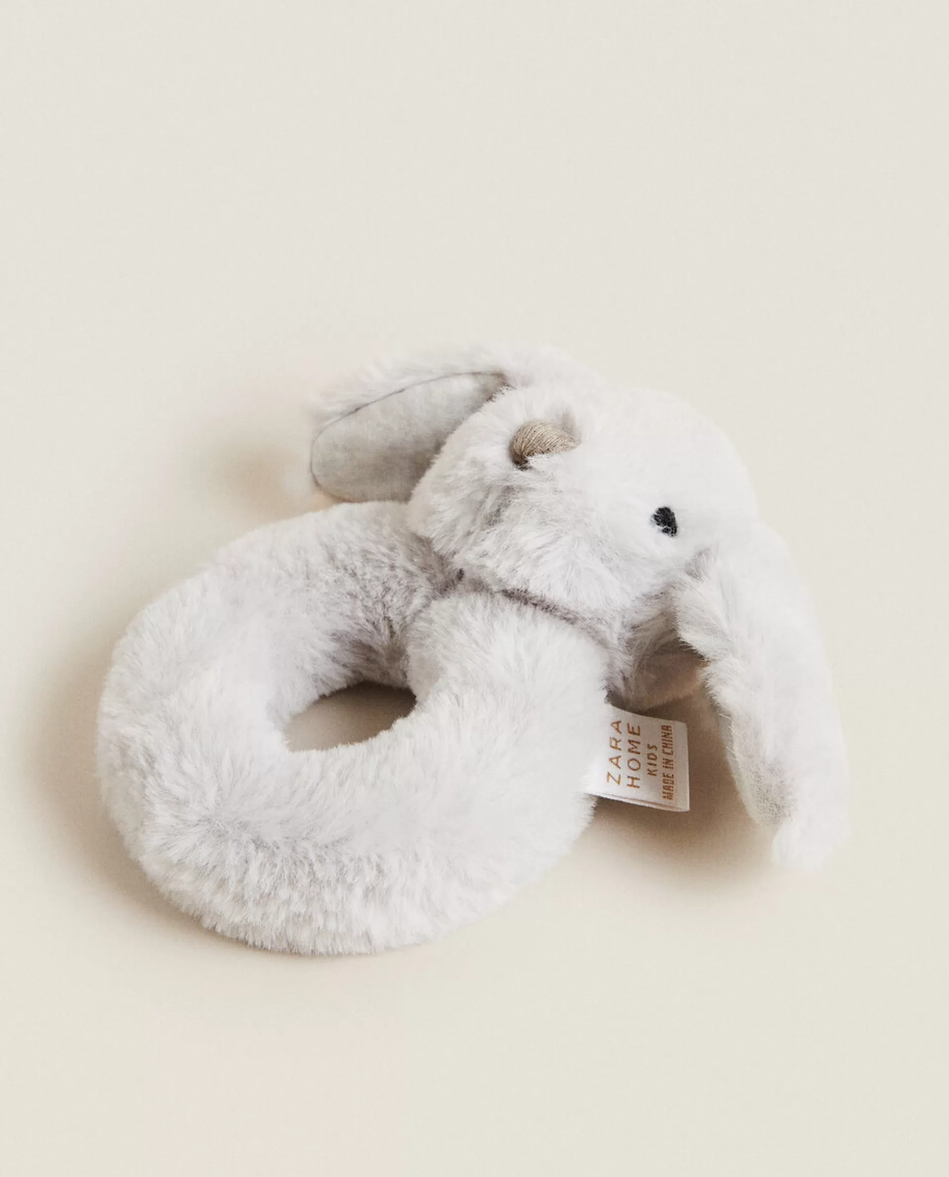 ZARA Home Rabbit Rattle Grey Flash Sale