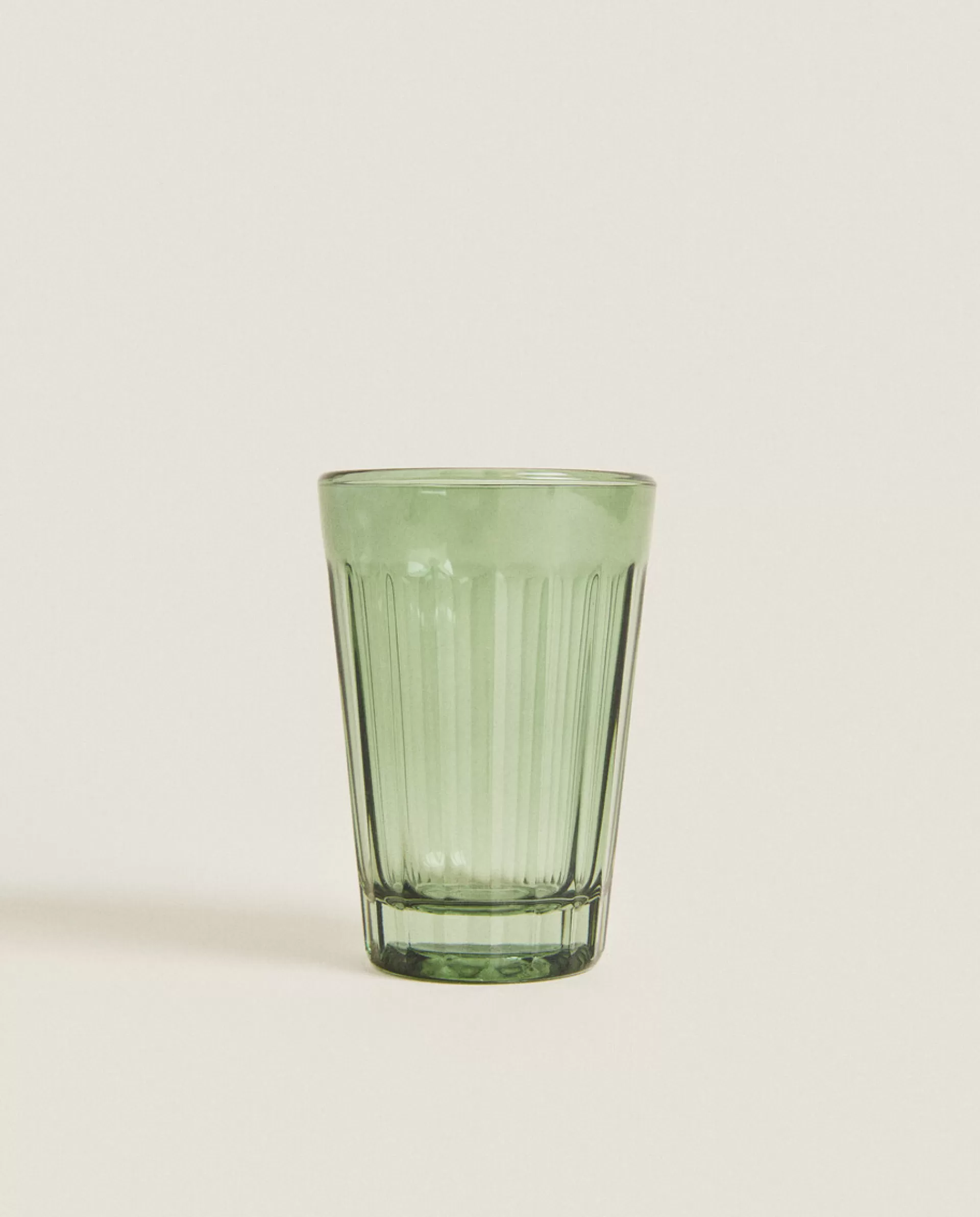 ZARA Home Raised Design Glass Tumbler Green Online