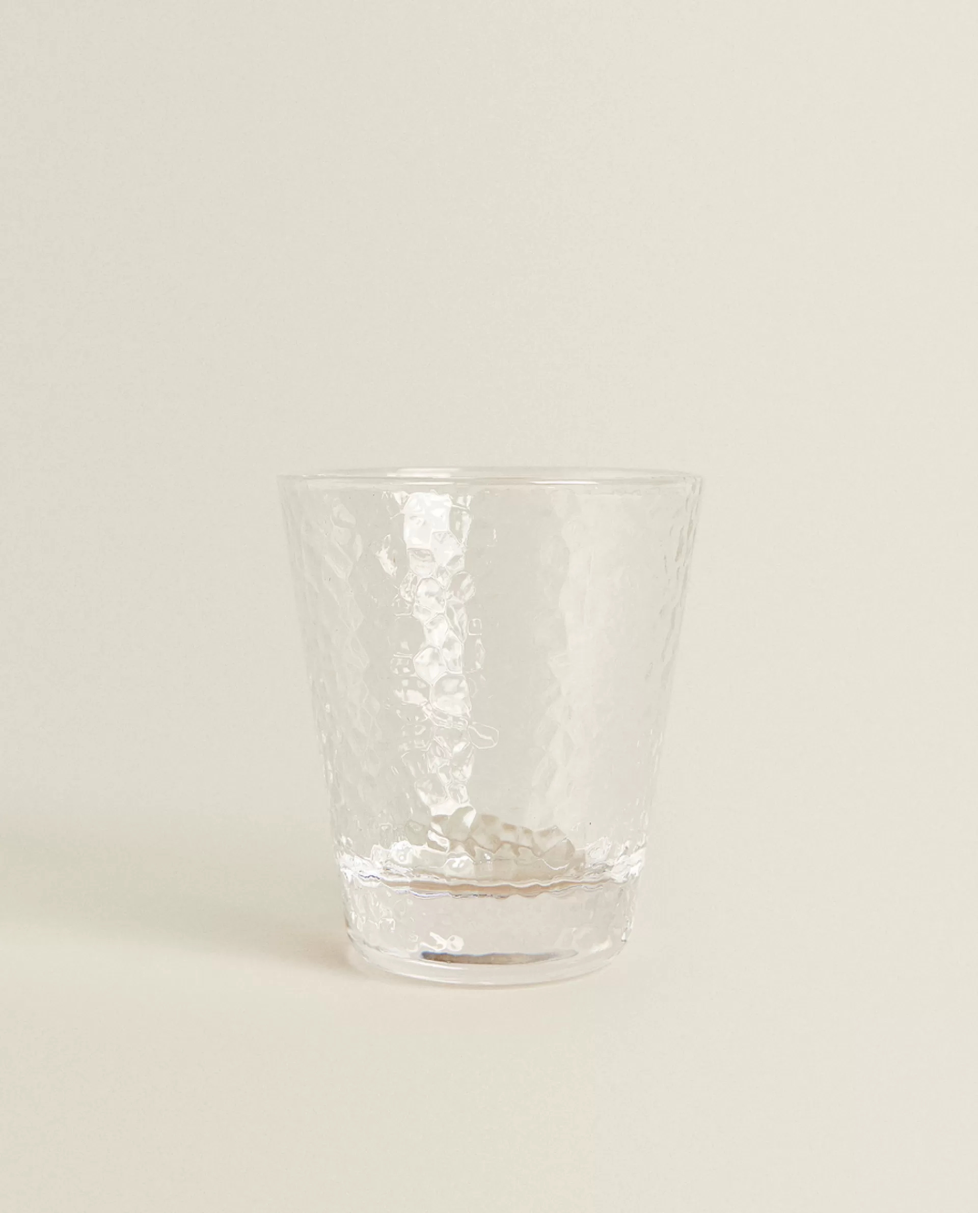 ZARA Home Raised Design Glass Tumbler Transparent Store
