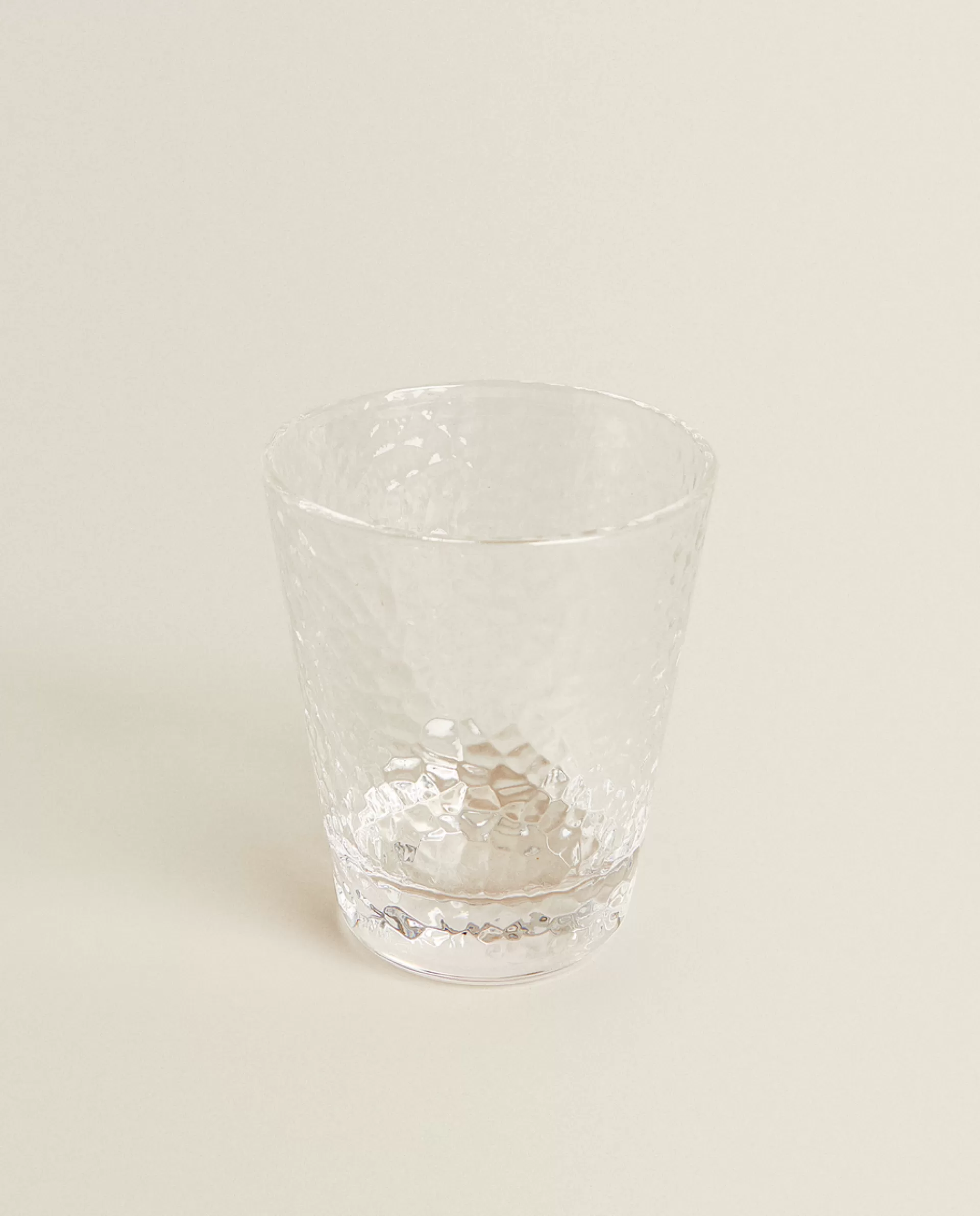 ZARA Home Raised Design Glass Tumbler Transparent Store