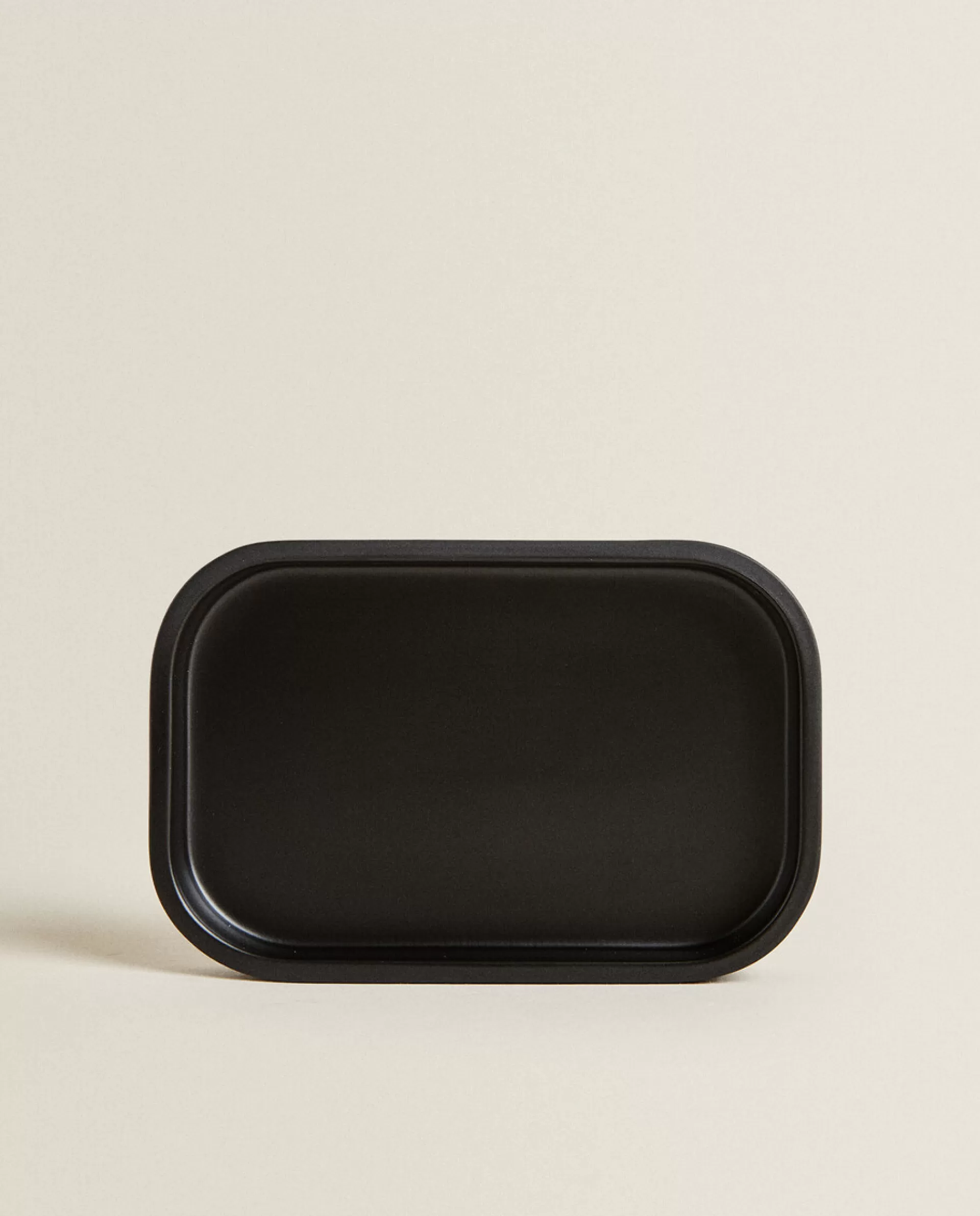 ZARA Home Resin Soap Dish Black Cheap