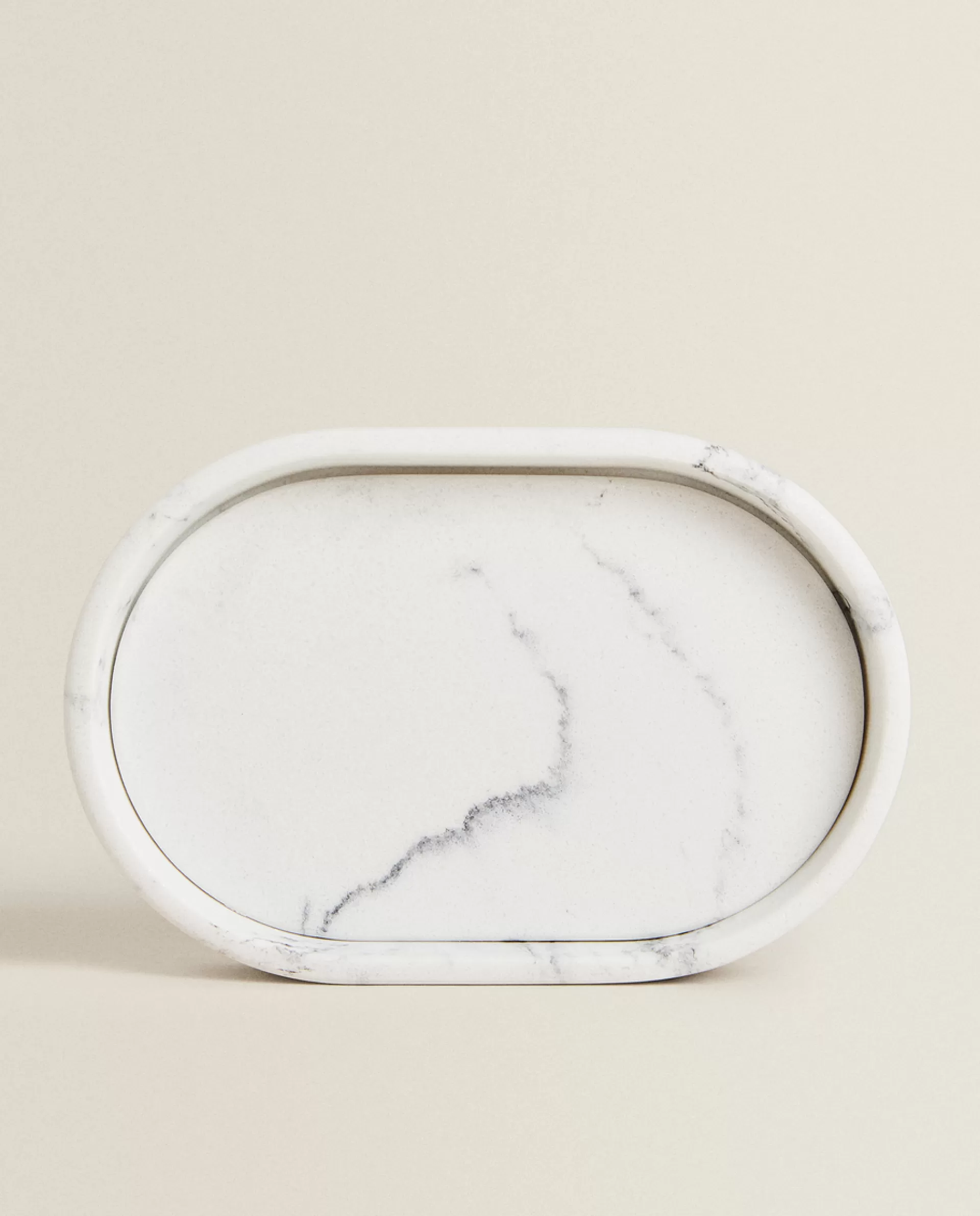 ZARA Home Resin Soap Dish Grey Clearance