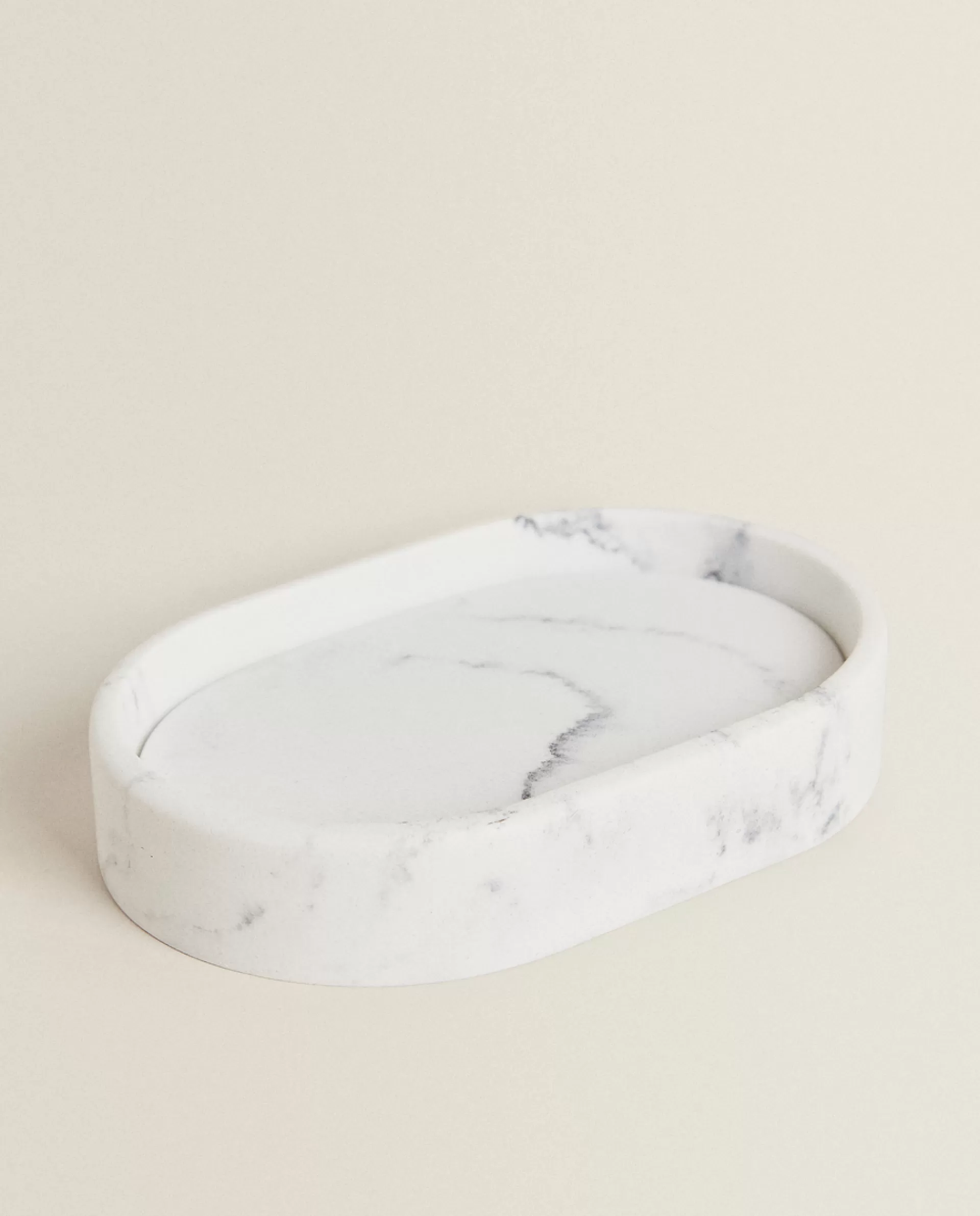 ZARA Home Resin Soap Dish Grey Clearance