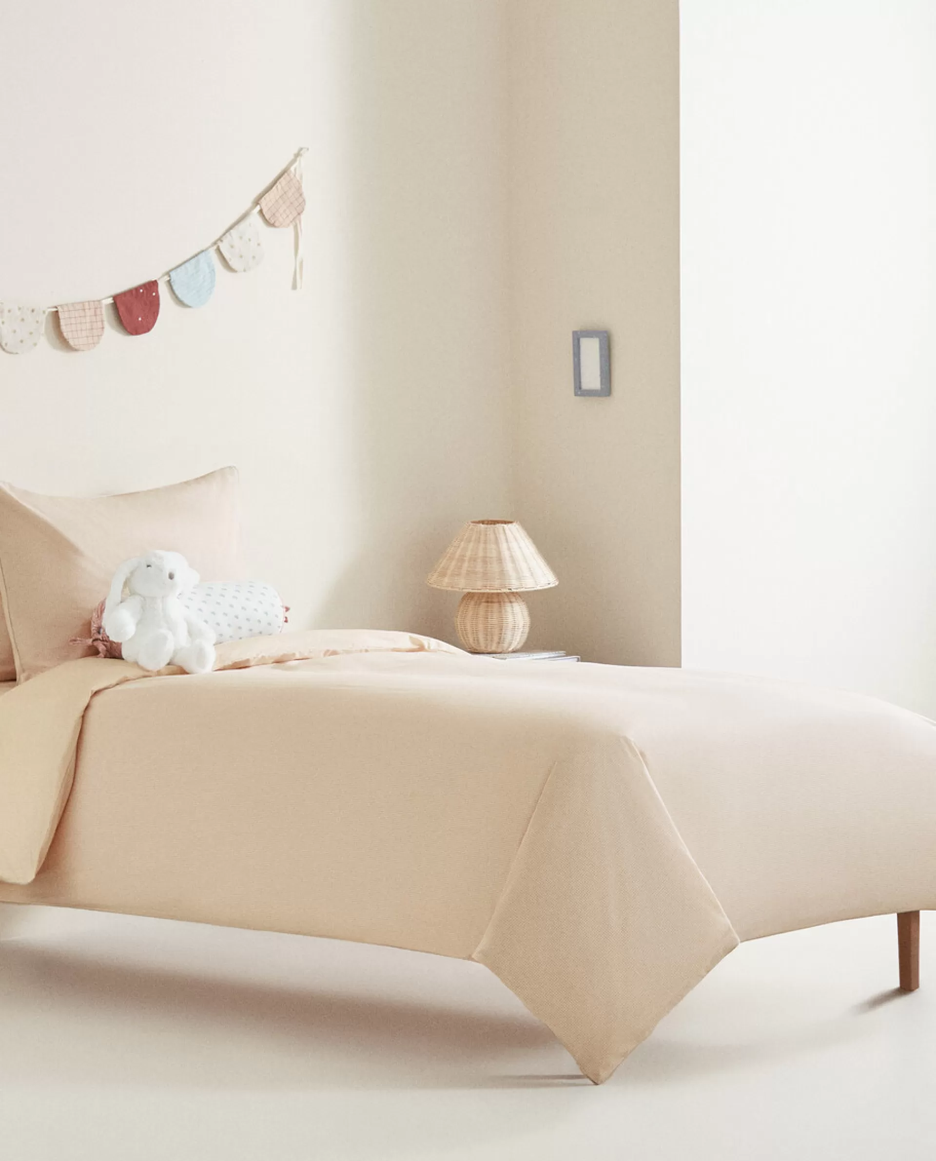 ZARA Home Reversible Gingham Duvet Cover Pink Best