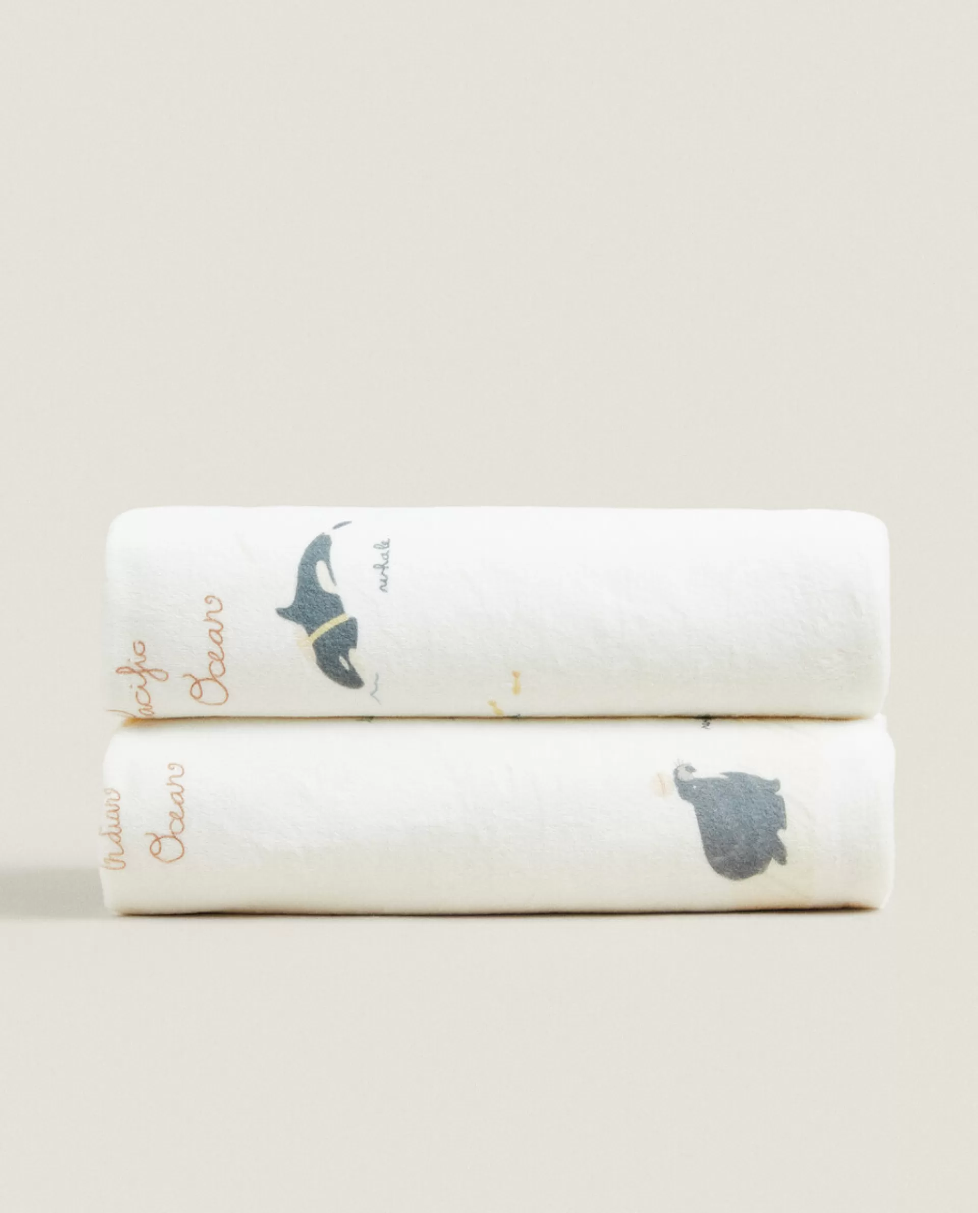 ZARA Home Reversible World Map Blanket Multicolored Clearance