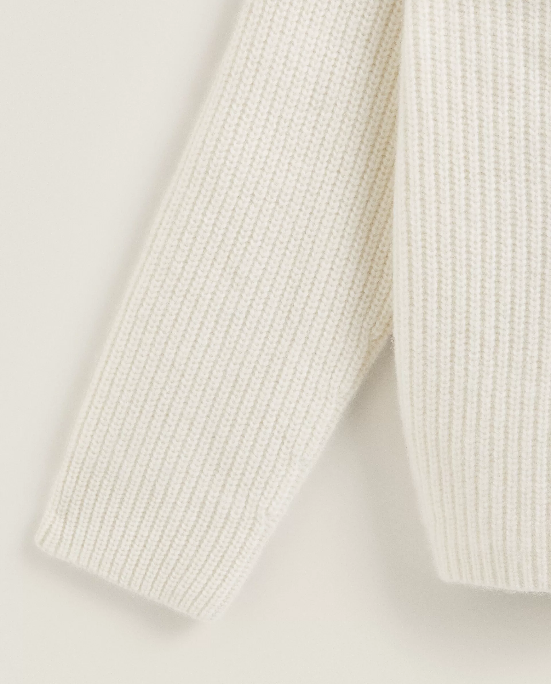 ribbed_cashmere_sweater_3-1.webp ZARA Home Ribbed Cashmere Sweater Cream Best Sale