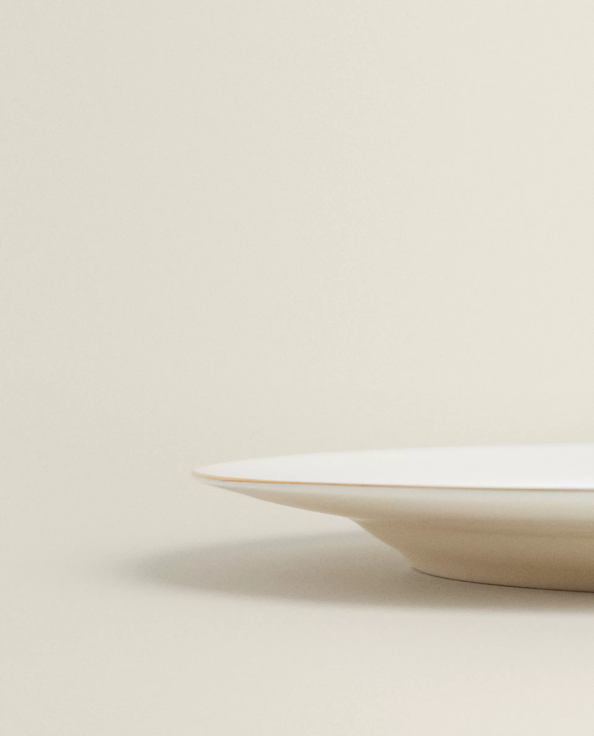 rimmed_bone_china_dinner_plate_3-1.webp ZARA Home Rimmed Bone China Dinner Plate Golden Store