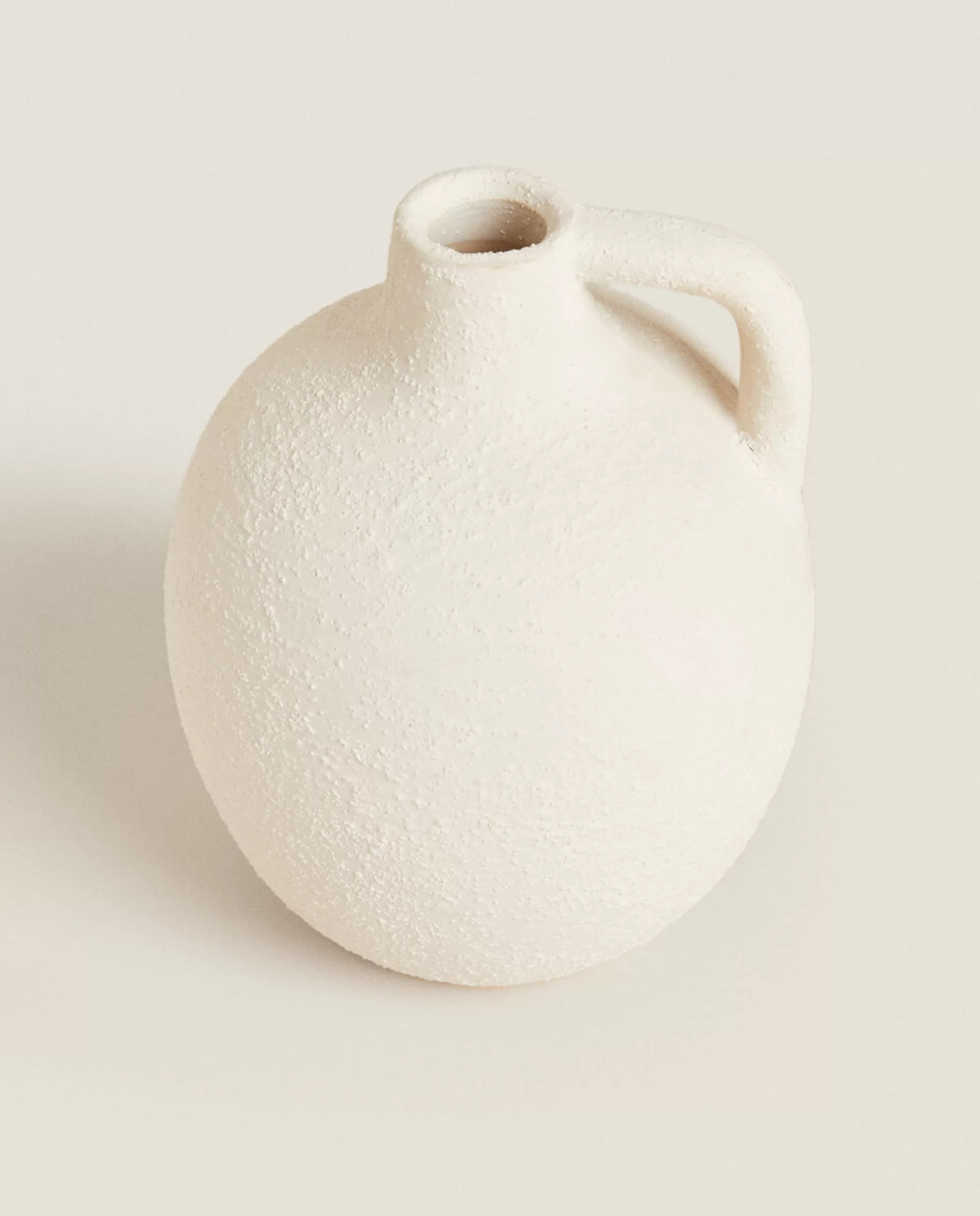 ZARA Home Rough Earthenware Vase White Store