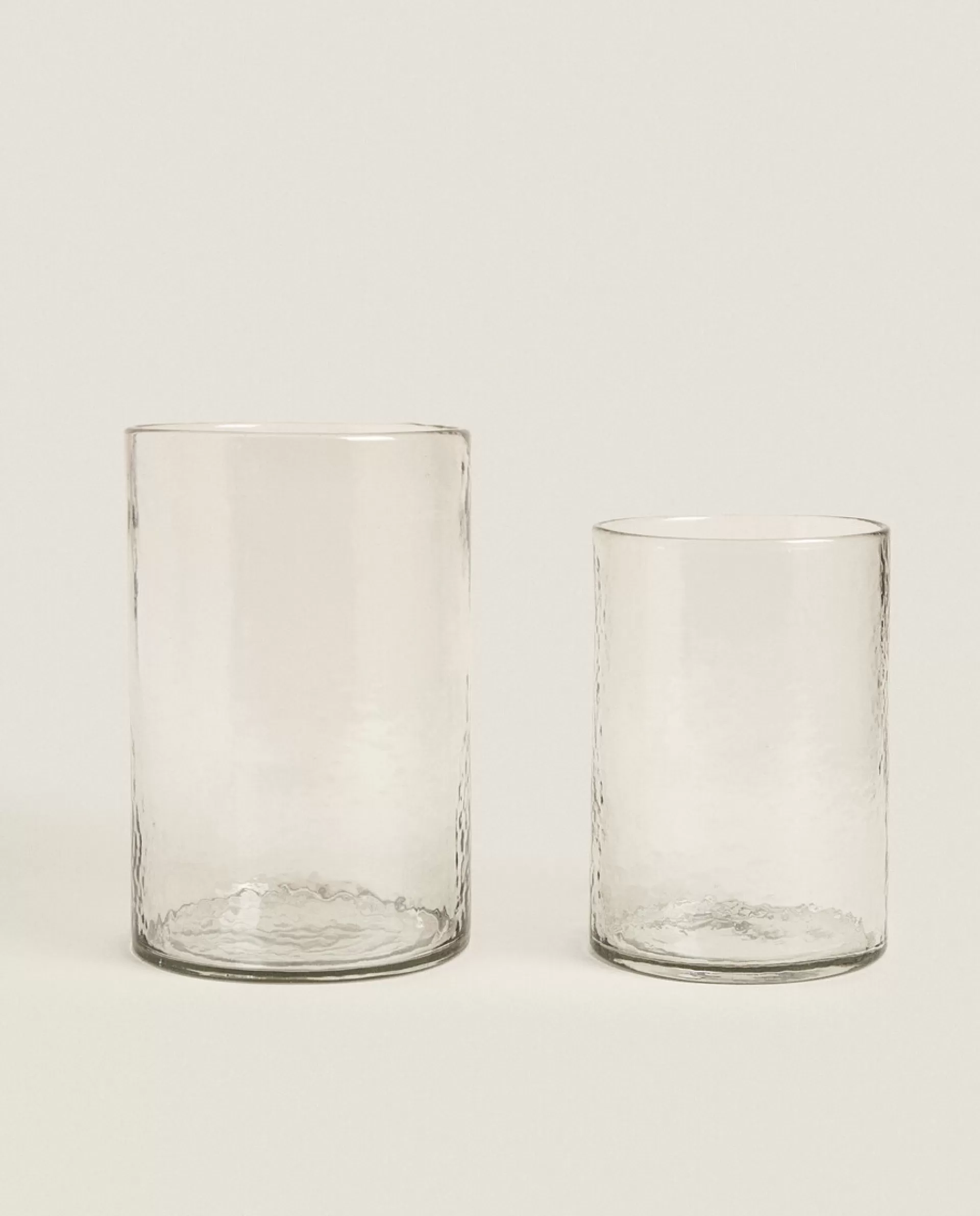 ZARA Home Rough Lantern Vase Transparent Store