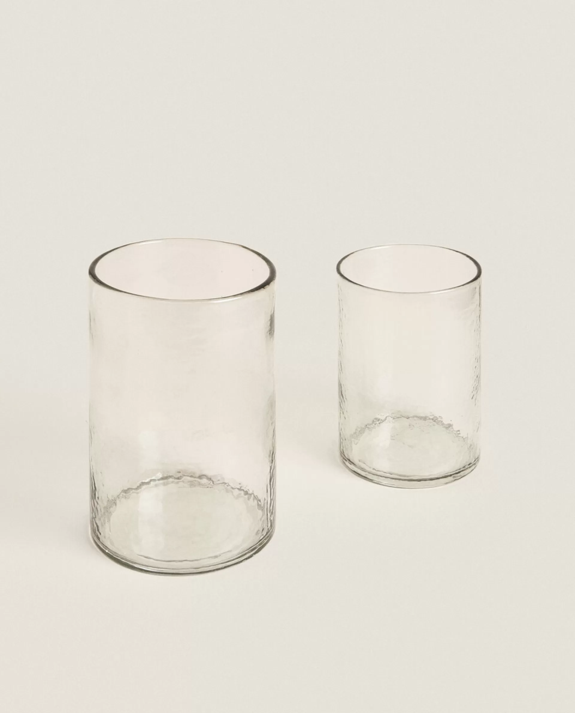 ZARA Home Rough Lantern Vase Transparent Store
