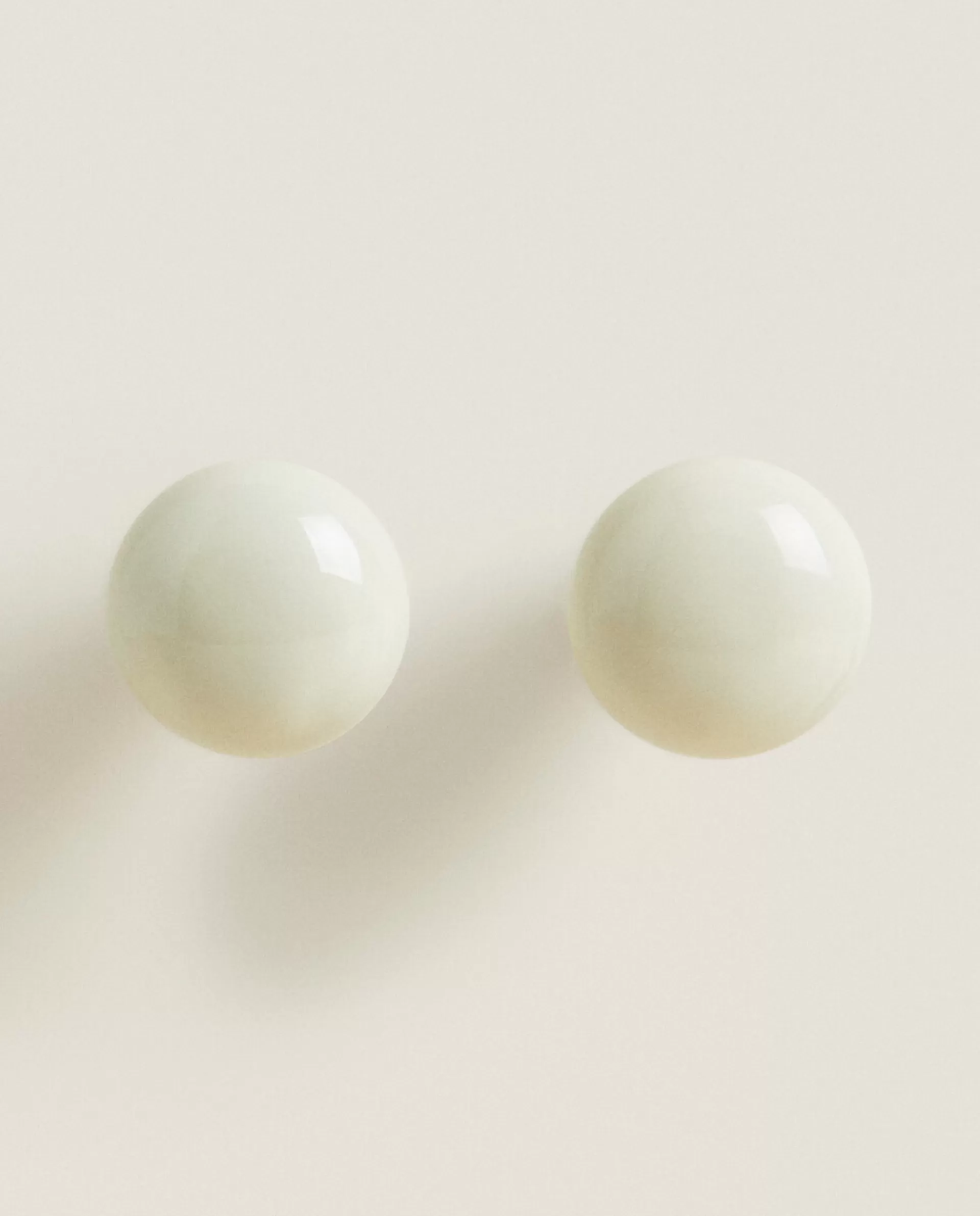 ZARA Home Round Door Knob (Pack Of 2) Cream Shop