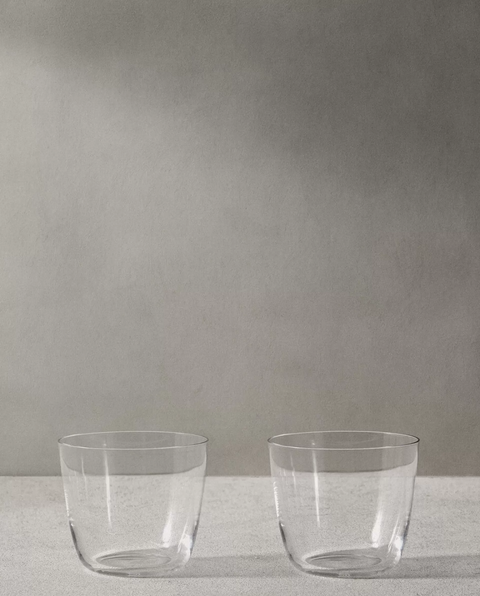 ZARA Home Set Of 2 - Tumbler M Transparent New