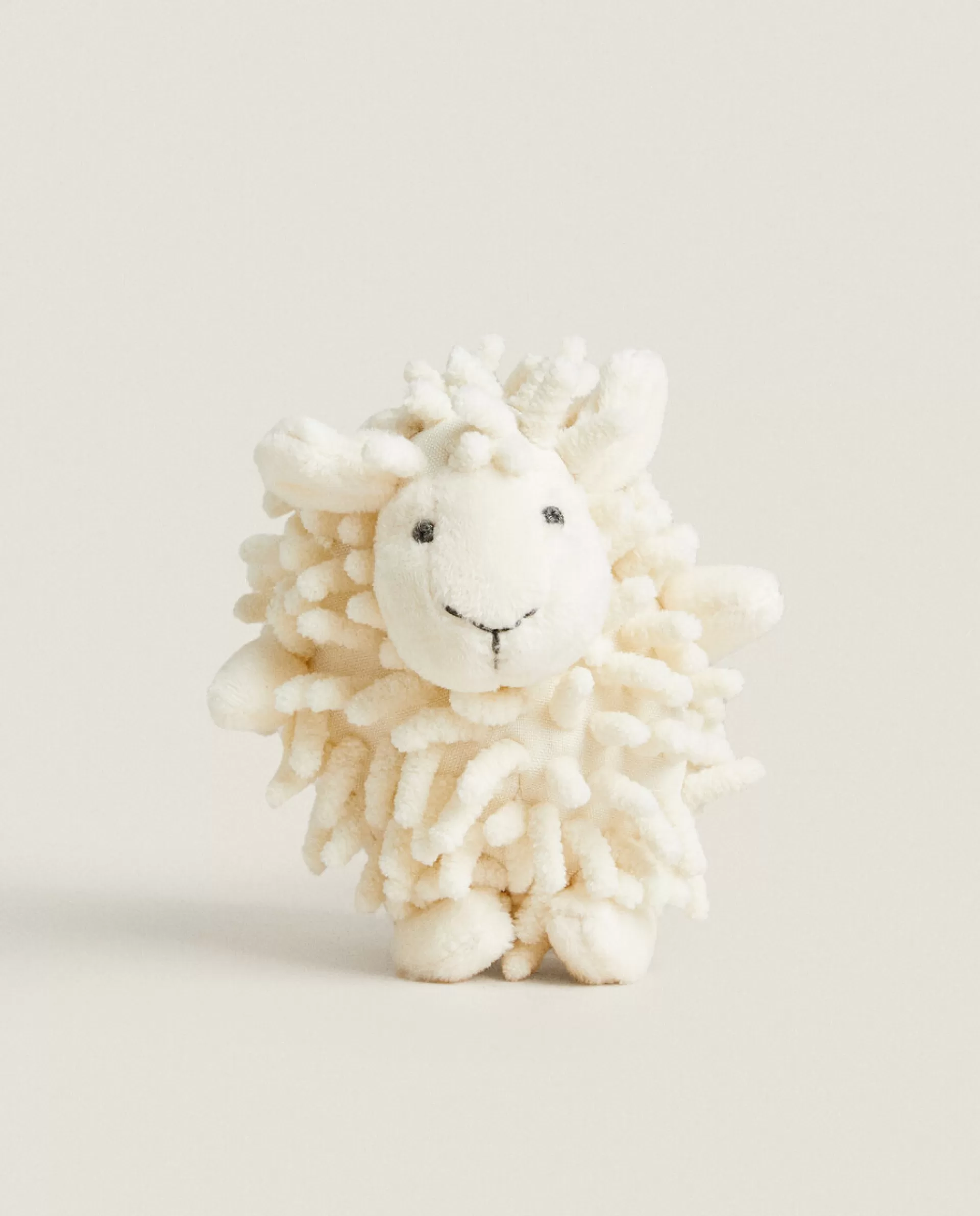 ZARA Home Sheep Plush Toy Rattle White Cheap