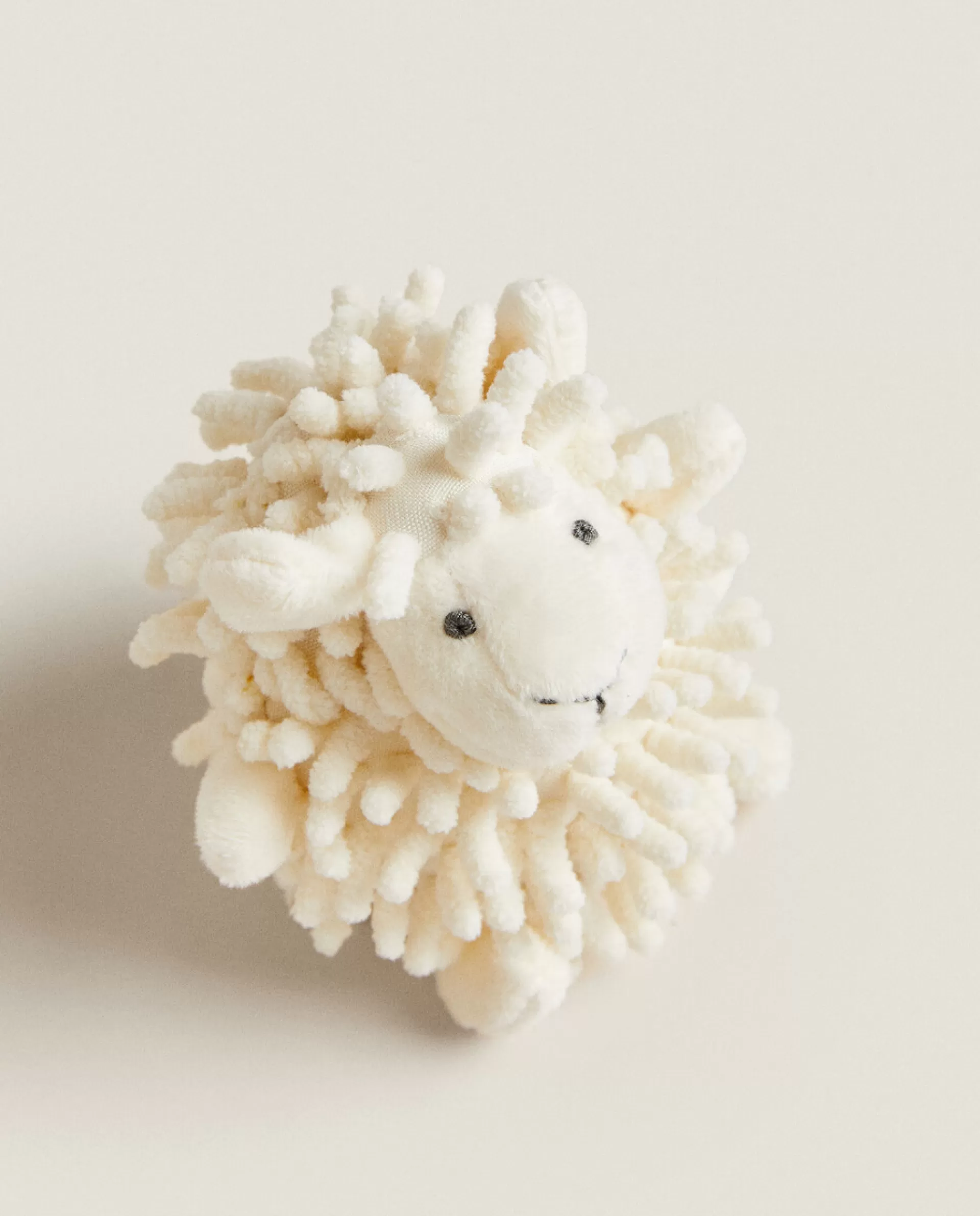 ZARA Home Sheep Plush Toy Rattle White Cheap