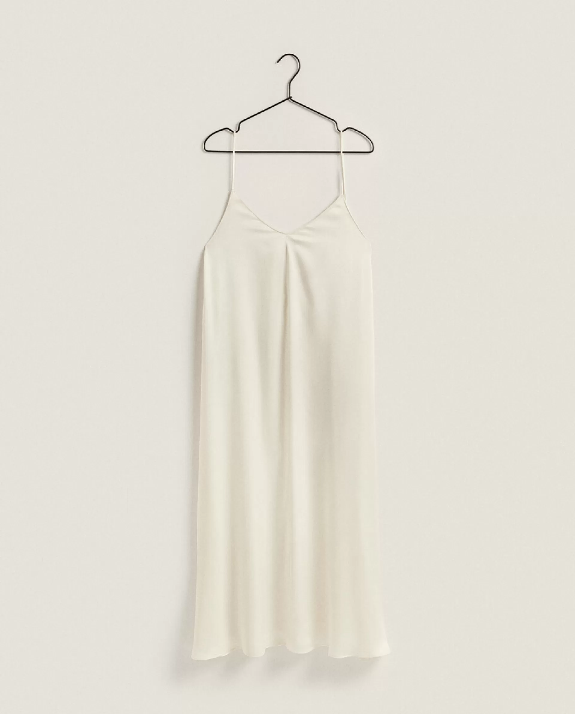 ZARA Home Silk Nightgown Cream Cheap
