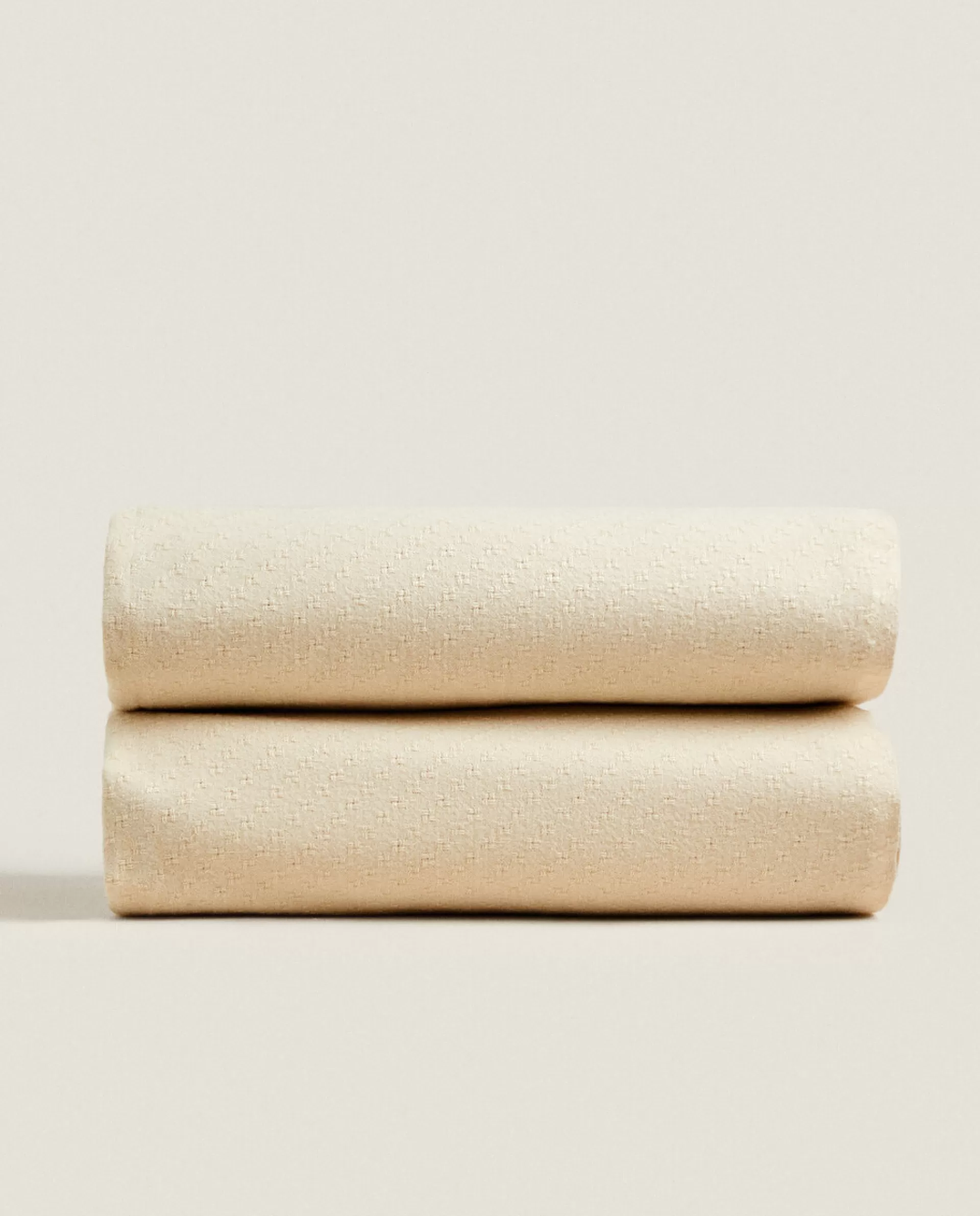 ZARA Home Soft Blanket Natural Colour Best