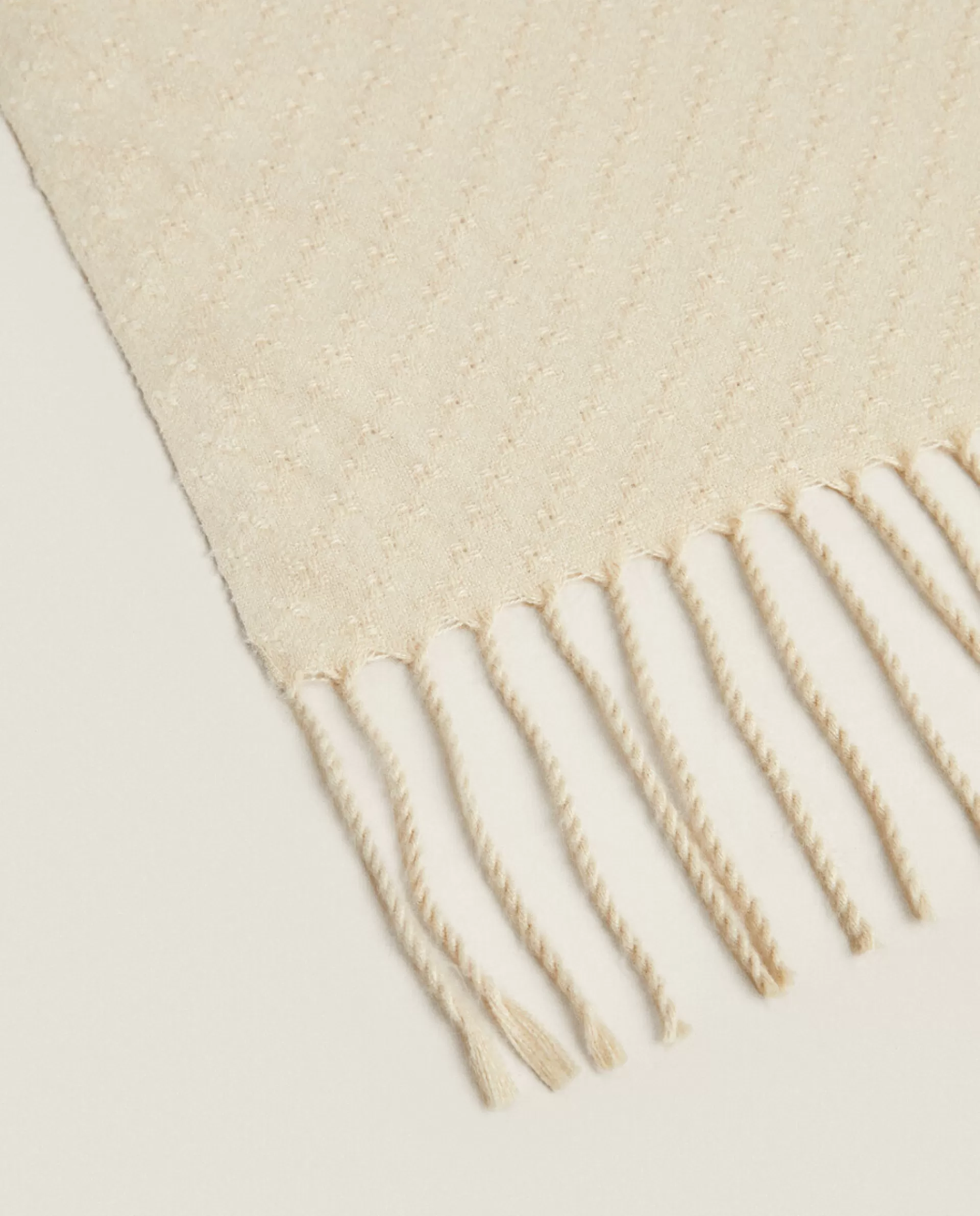 ZARA Home Soft Blanket Natural Colour Best