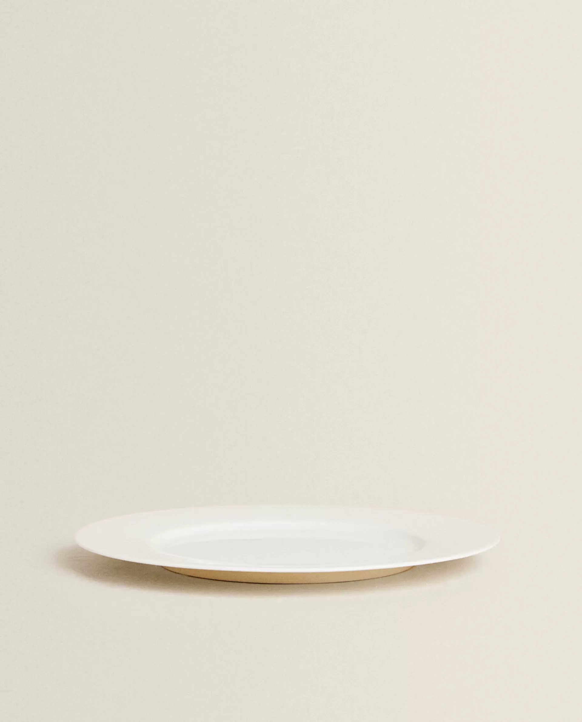 ZARA Home Solid Bone China Dinner Plate White Online