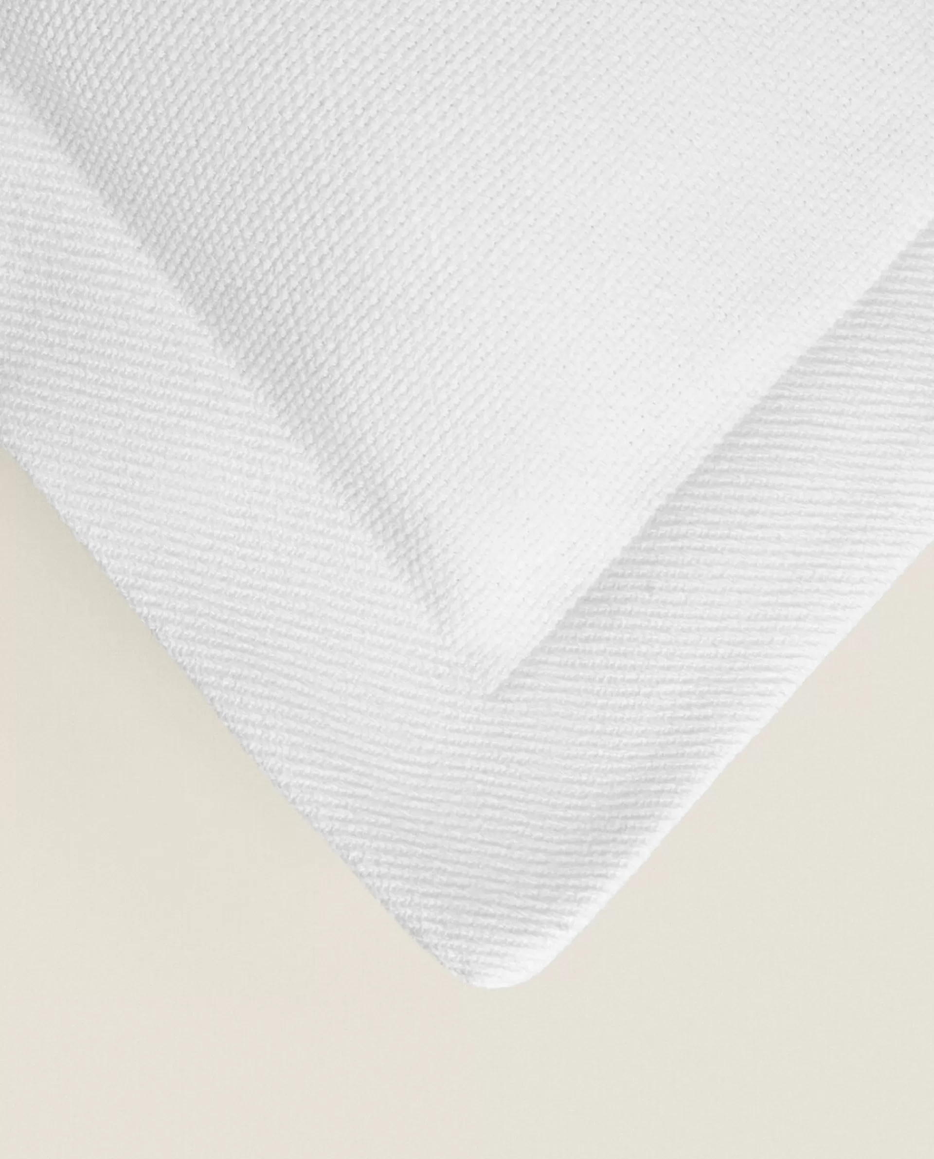 ZARA Home Solid Color Cotton Throw Pillow Cover White Best Sale