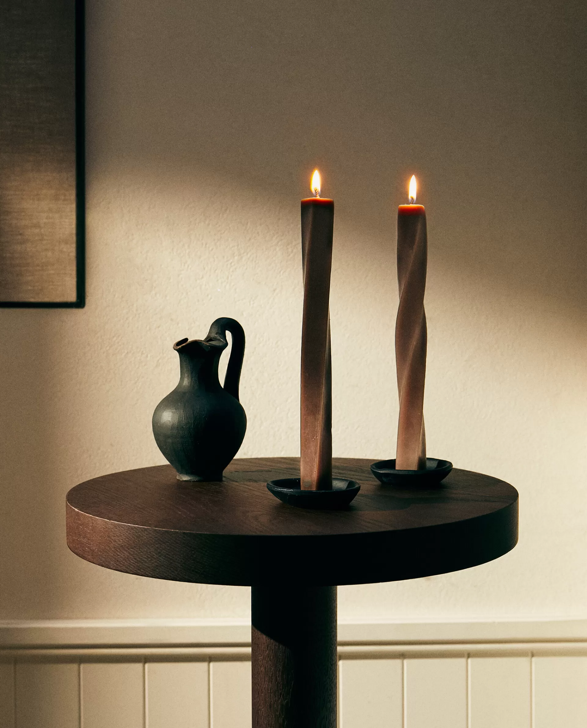 spiral_candle_pack_of__2-6.webp ZARA Home Spiral Candle (Pack Of 3) Brown Hot
