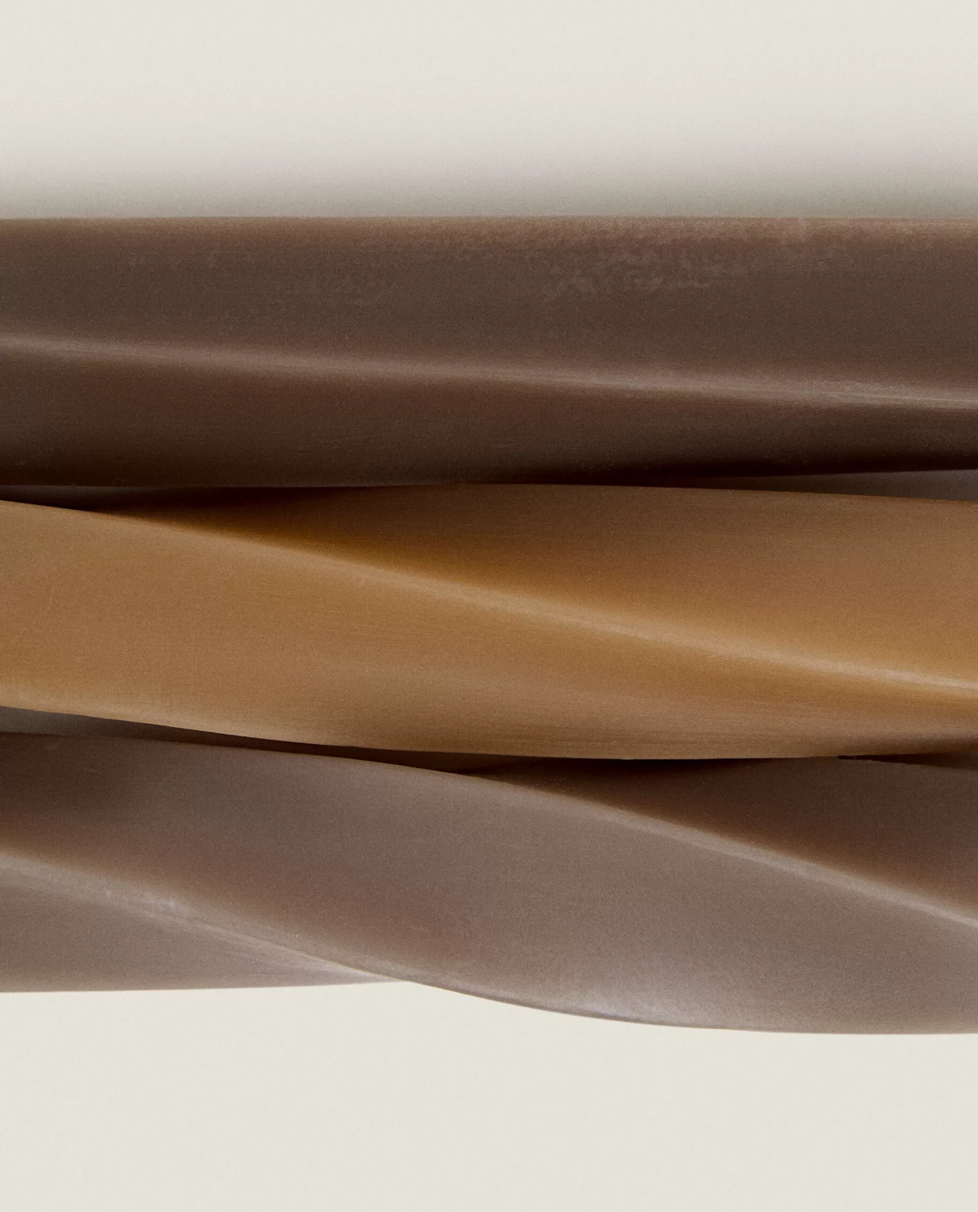 spiral_candle_pack_of__4-6.webp ZARA Home Spiral Candle (Pack Of 3) Brown Hot