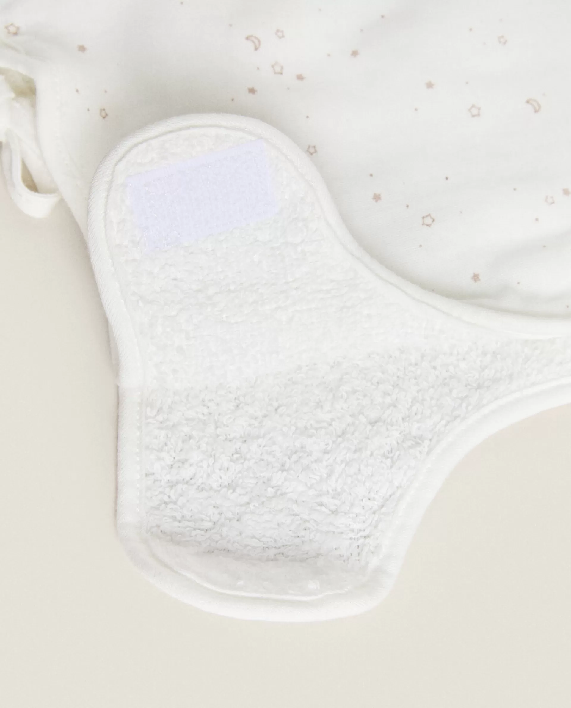 ZARA Home Star Crepe Bib Oyster White Shop