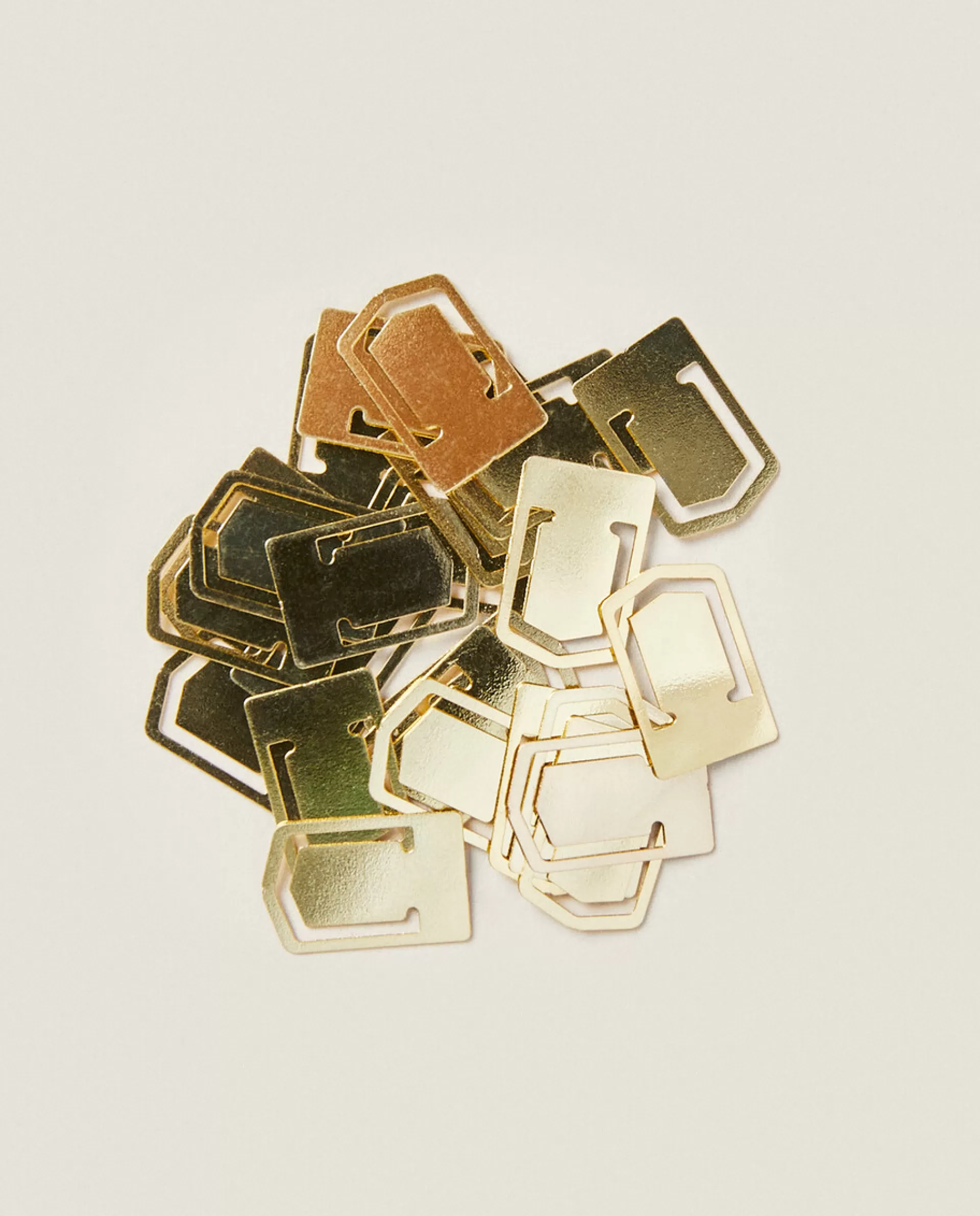 ZARA Home Steel Clips (Pack Of 50) Golden Clearance
