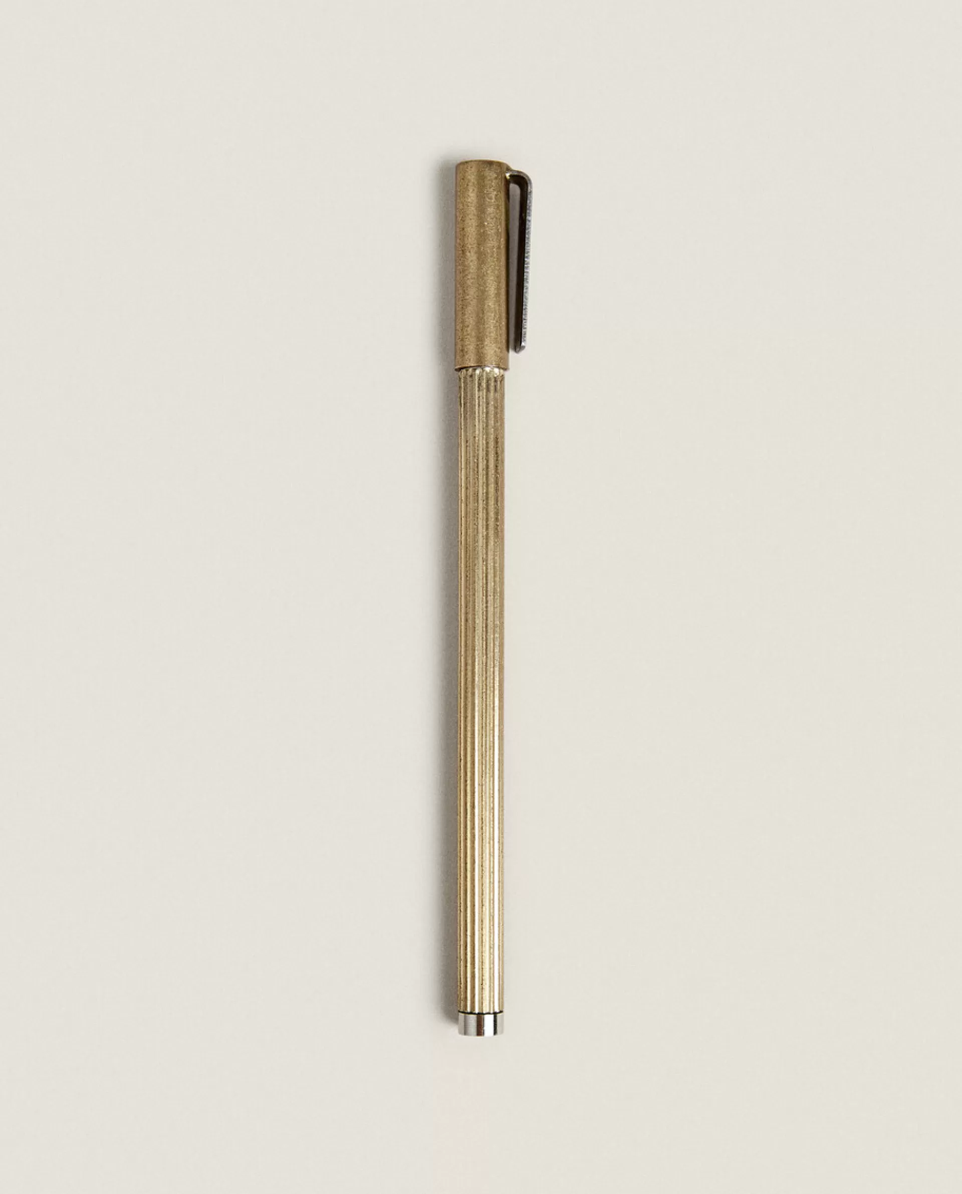 ZARA Home Steel Pen Golden Cheap