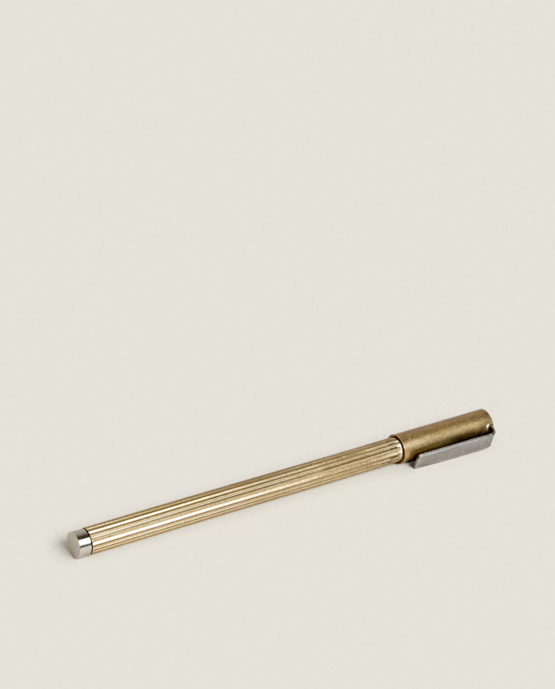 ZARA Home Steel Pen Golden Cheap