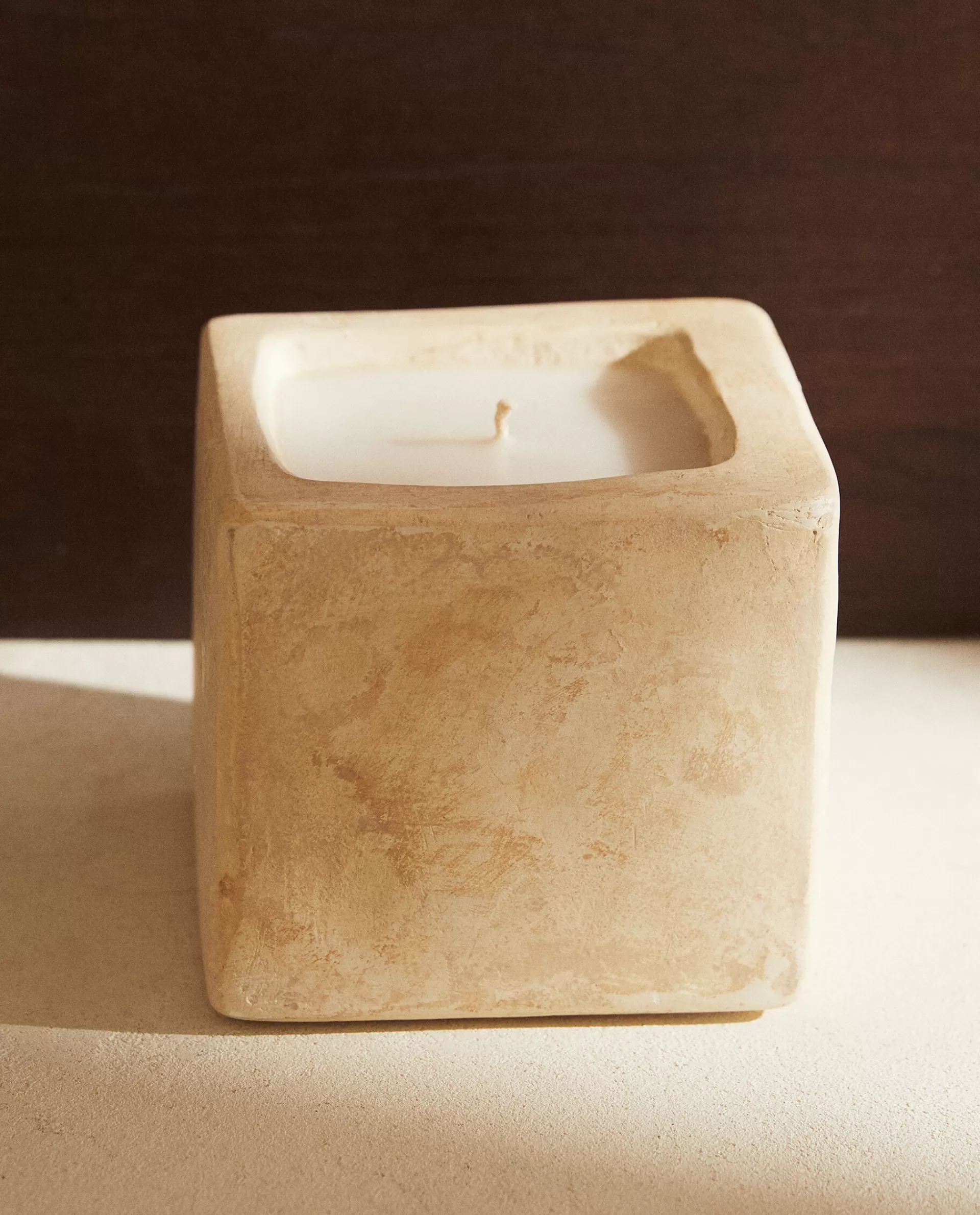 stone_style_candle_2-3.webp ZARA Home Stone Style Candle Beige Best