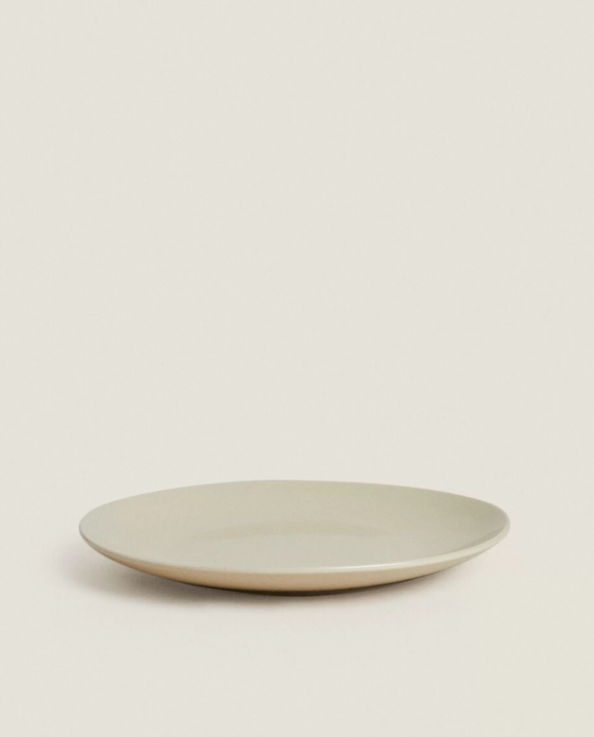 ZARA Home Stoneware Dinner Plate Toffee Online