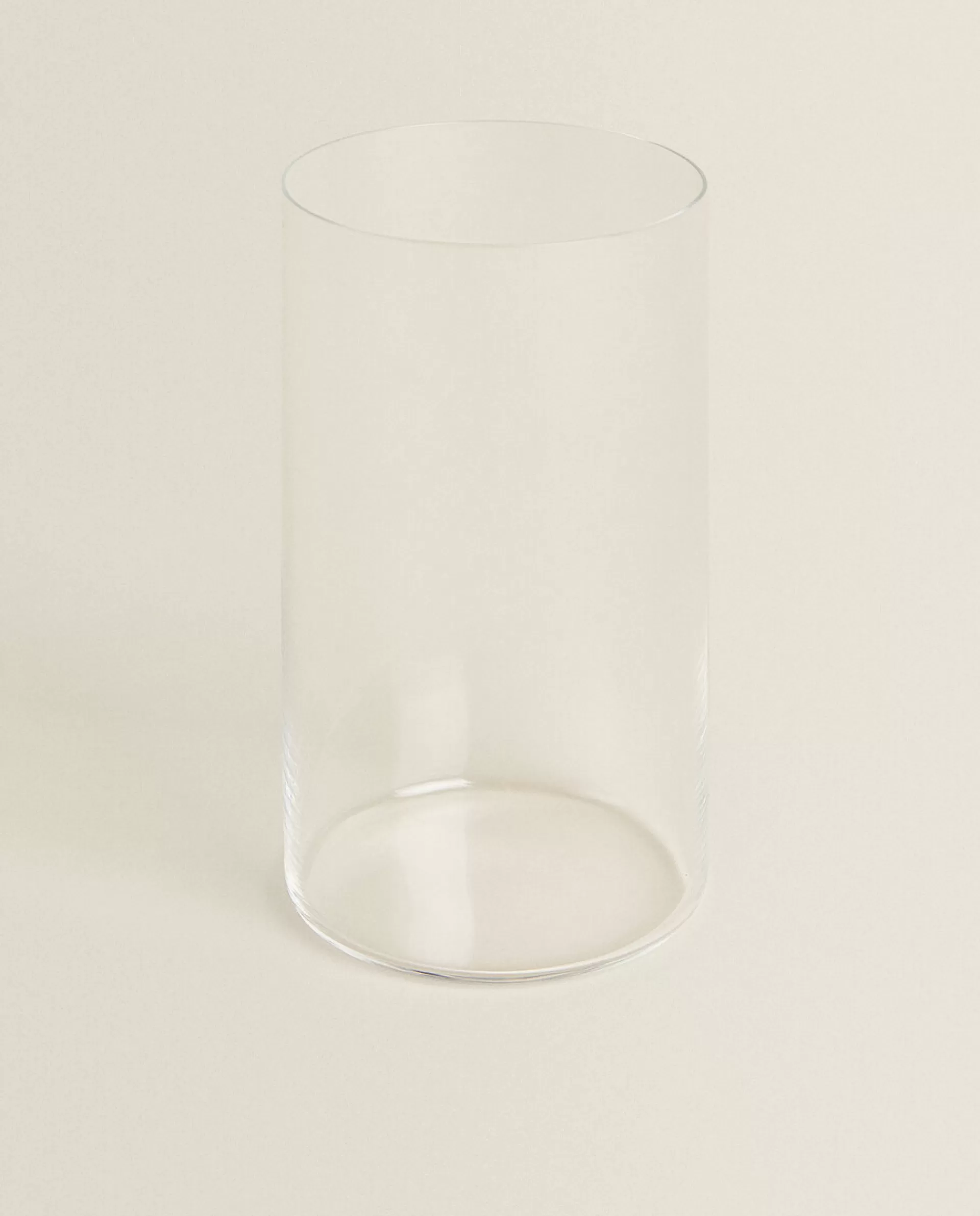 ZARA Home Straight Crystalline Soft Drink Tumbler Transparent Sale