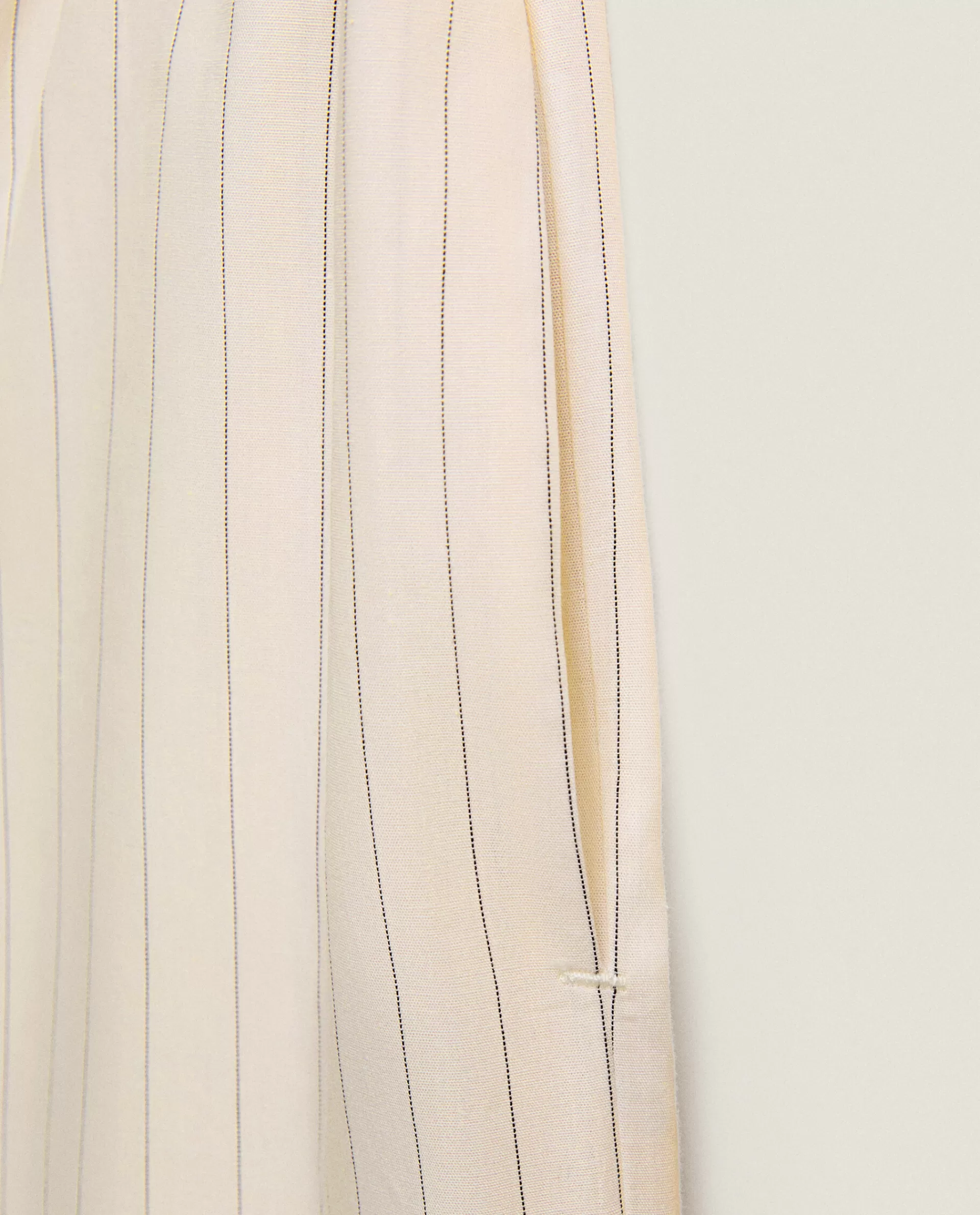 striped_cotton_pants_4-3.webp ZARA Home Striped Cotton Pants Cream New